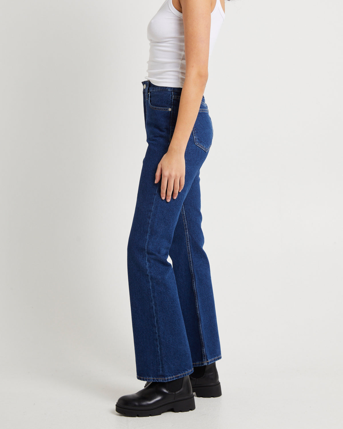 Authentic Bootcut Jeans INKY BLUE