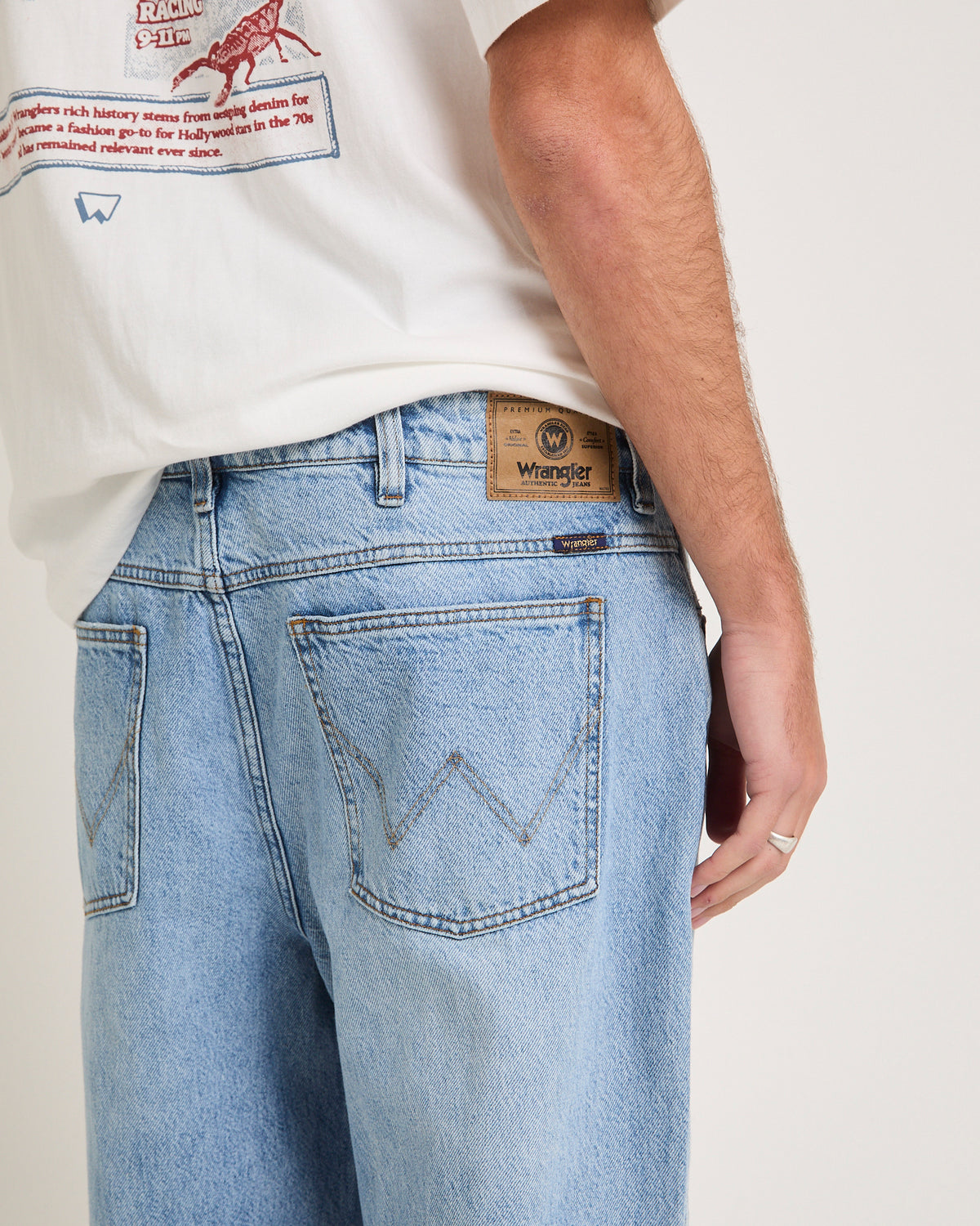 Slacker Relaxed Denim Jeans Surrender SURRENDER