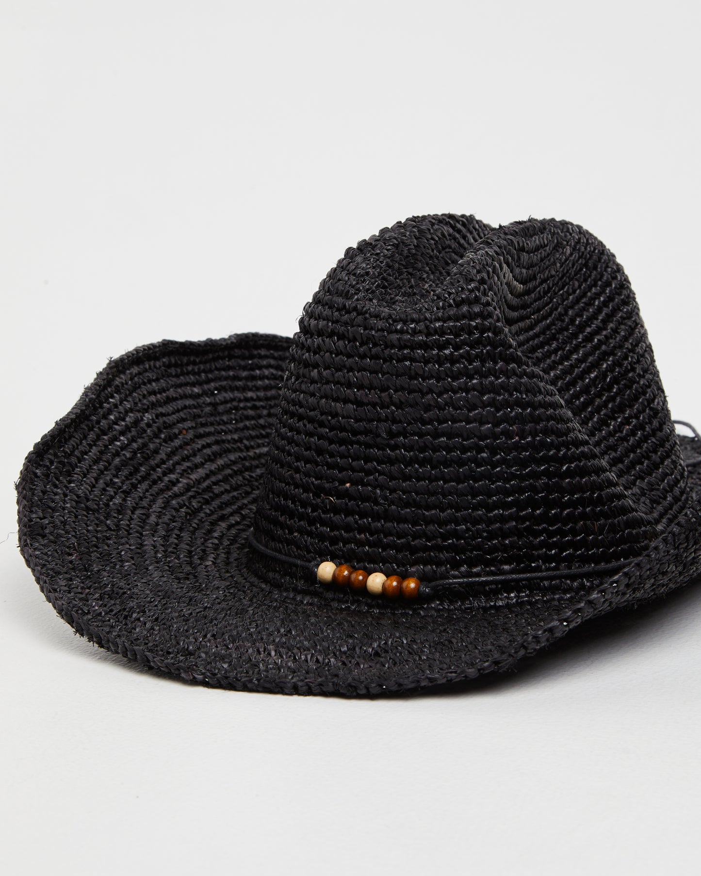 Beach Side Rafia Cowboy Hat