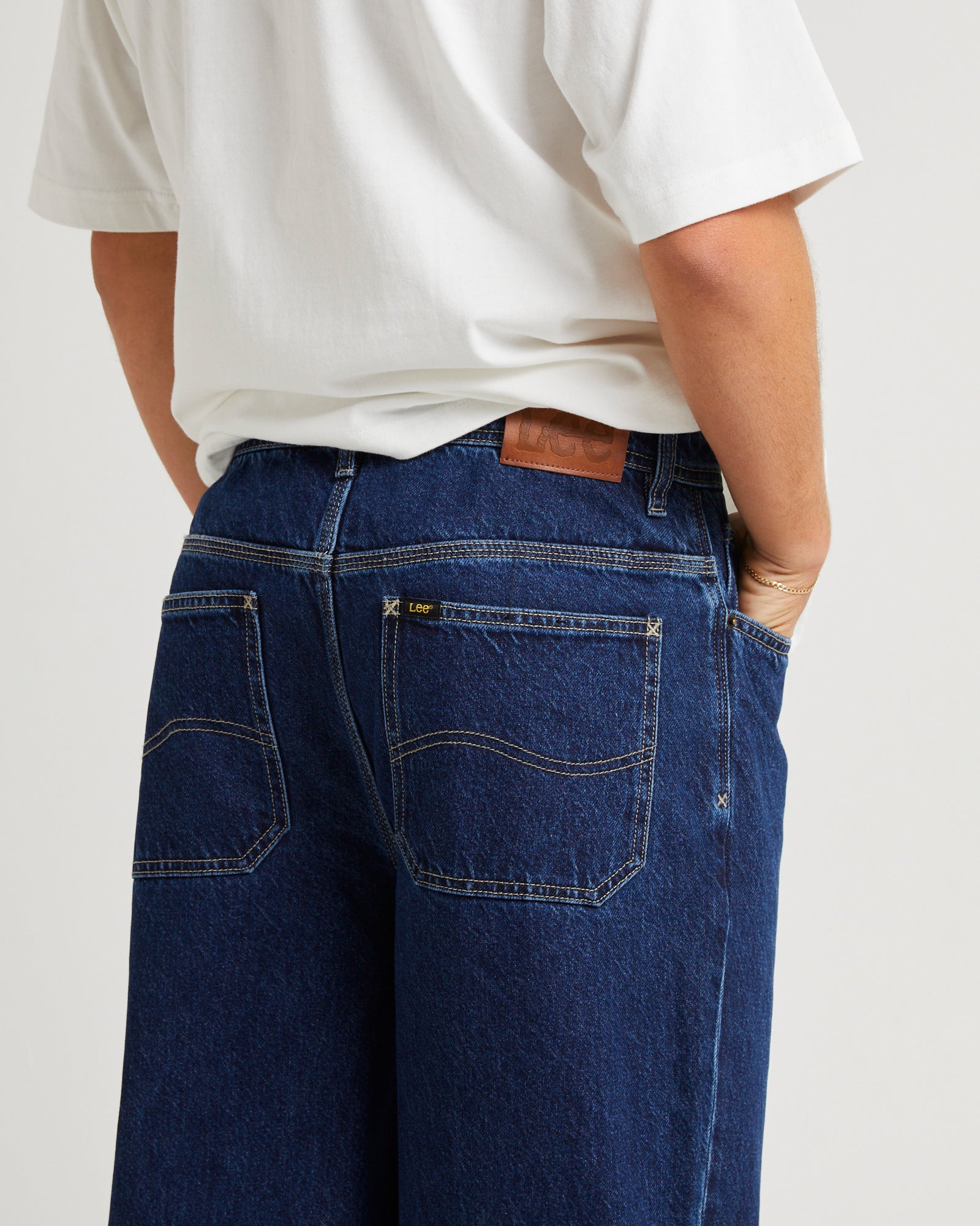 Z-Five Baggy Denim Jeans Pure Tone – General Pants Co.