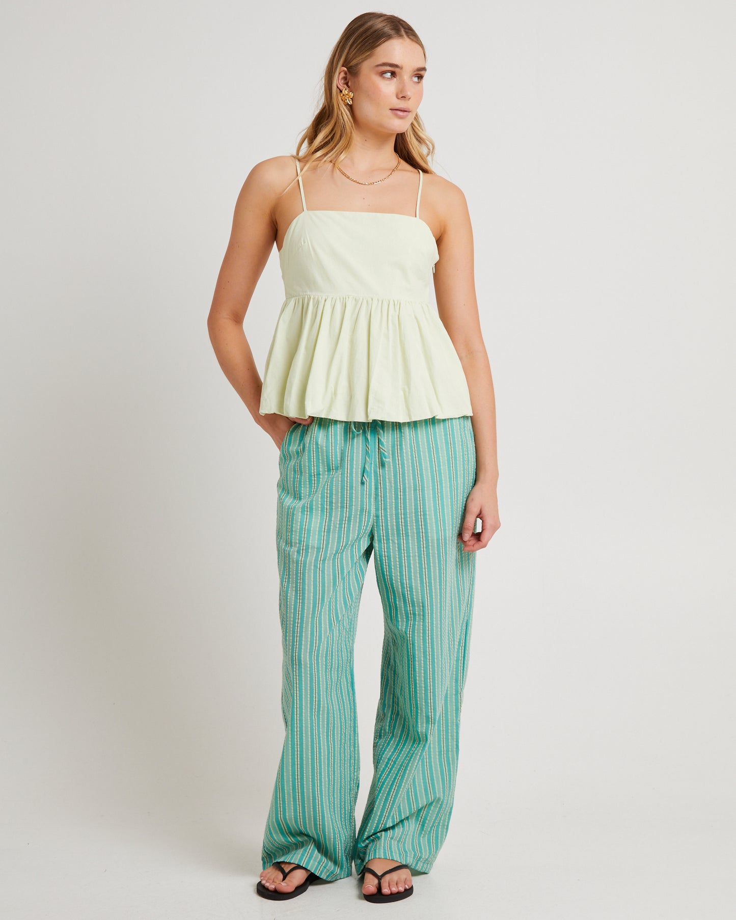 Marina Bubble Hem Top