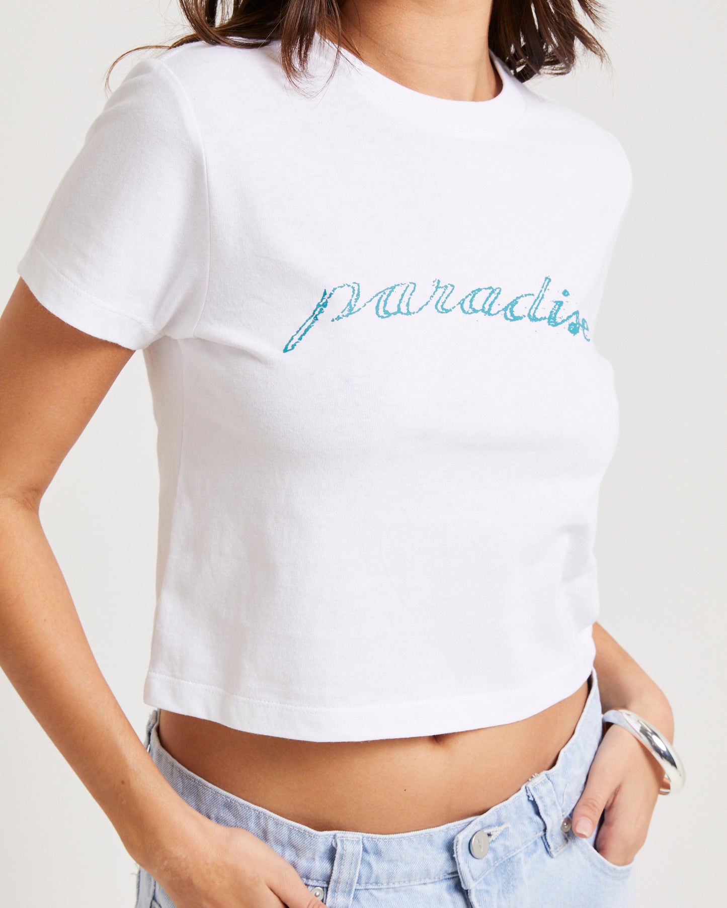 Paradise Cropped T-Shirt