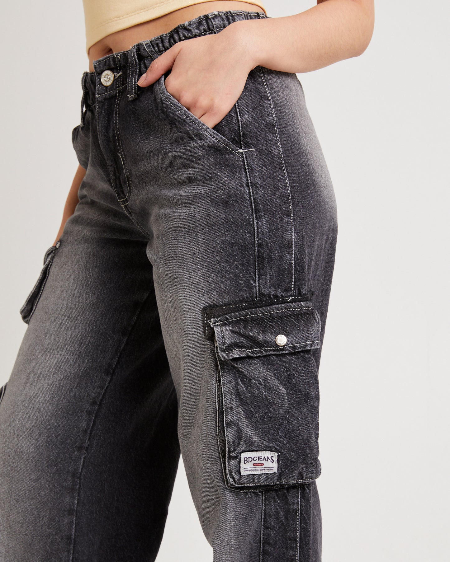 Y2K Low Rise Cargo Jeans