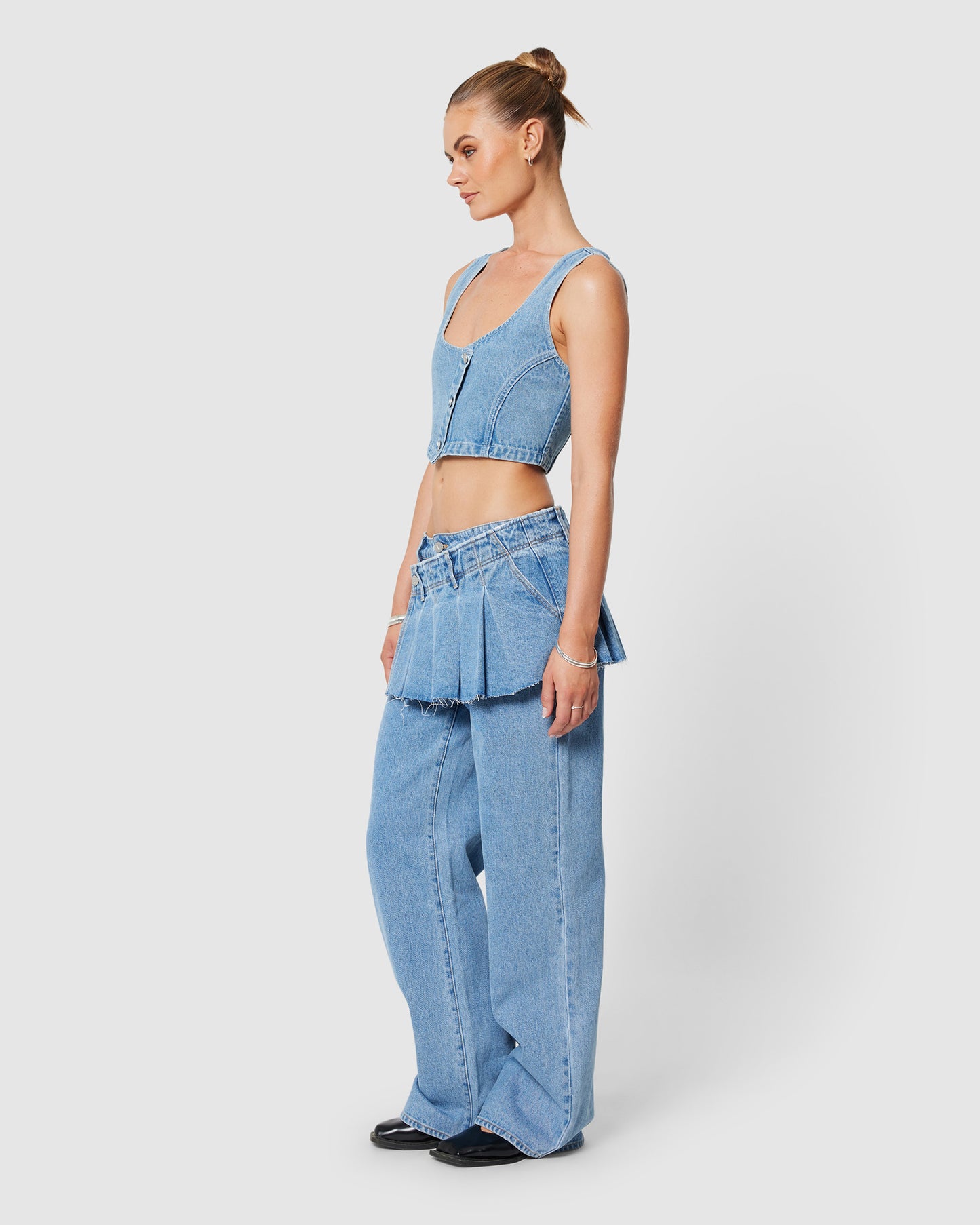 95 Mid Baggy Denim Jeans Skean