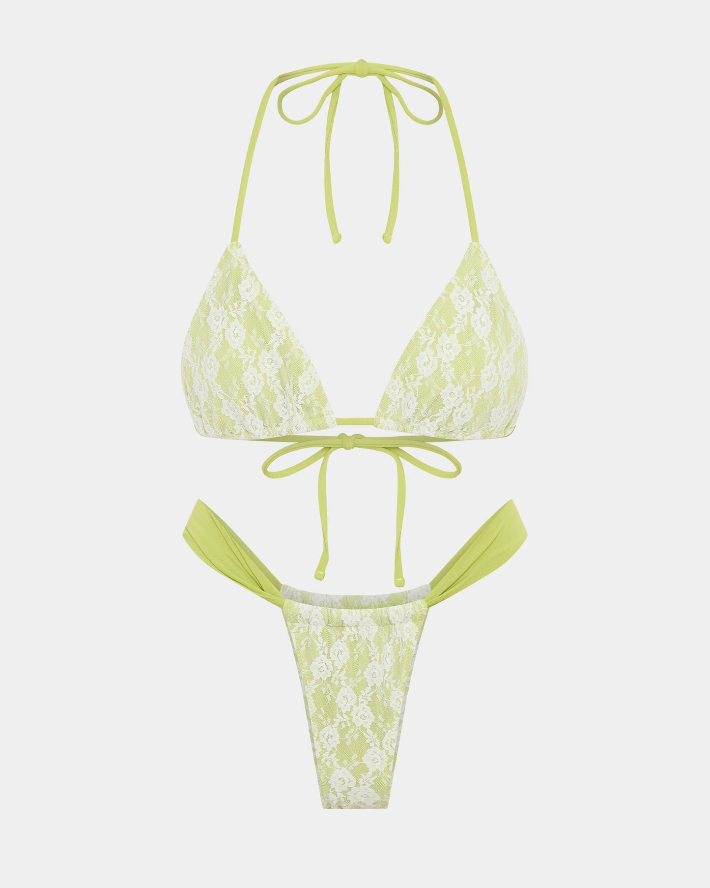 Niara Lace Triangle Bikini Set