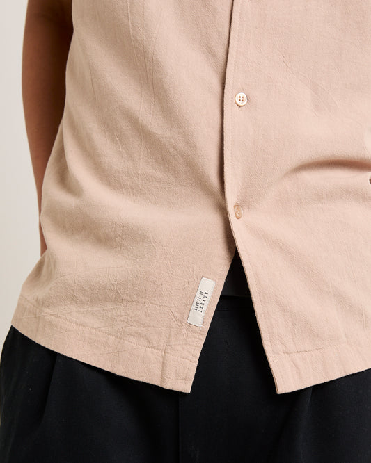 Soren Short Sleeve Resort Shirt TAN