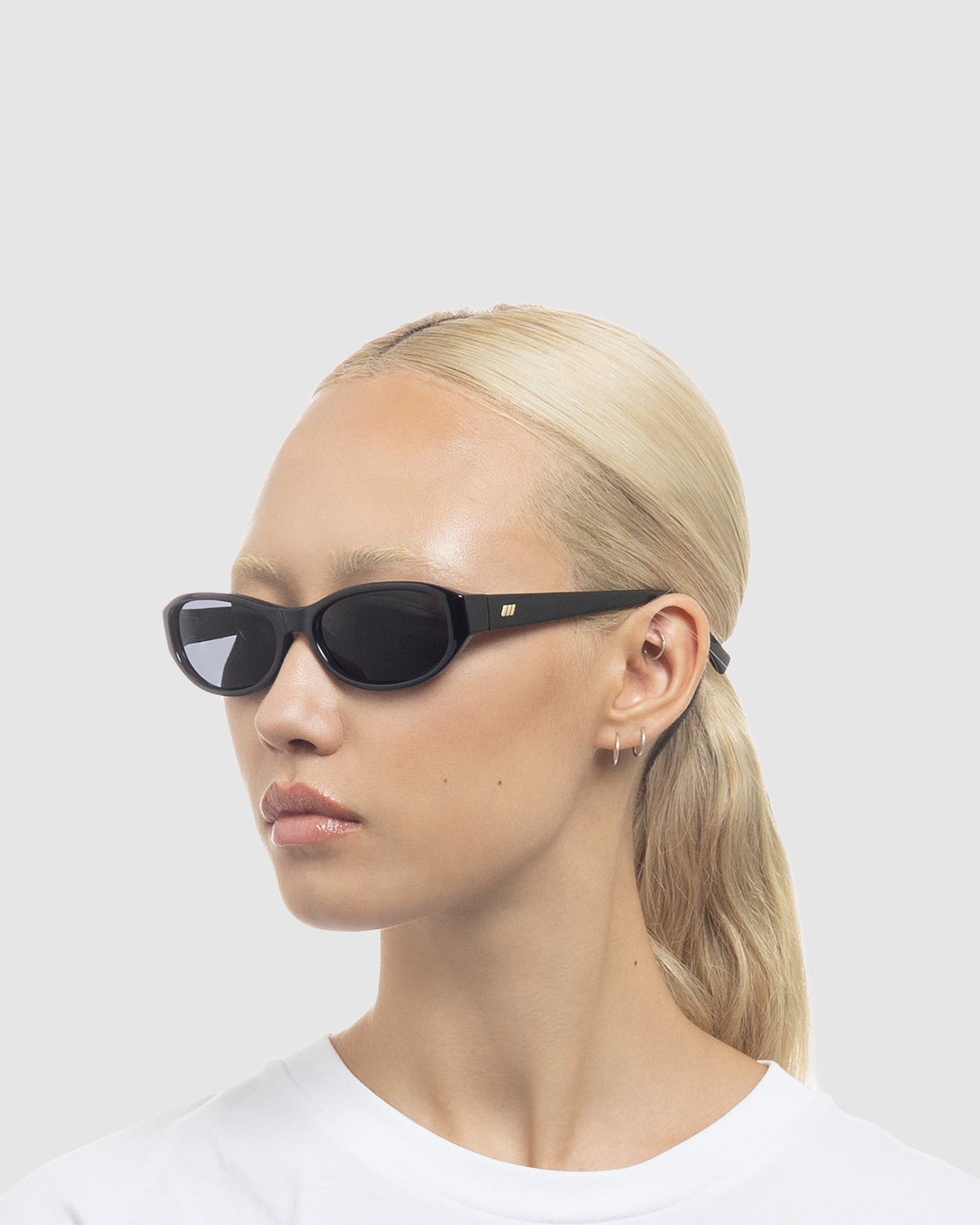 Don't Cha Sunglasses Black/Smoke Mono