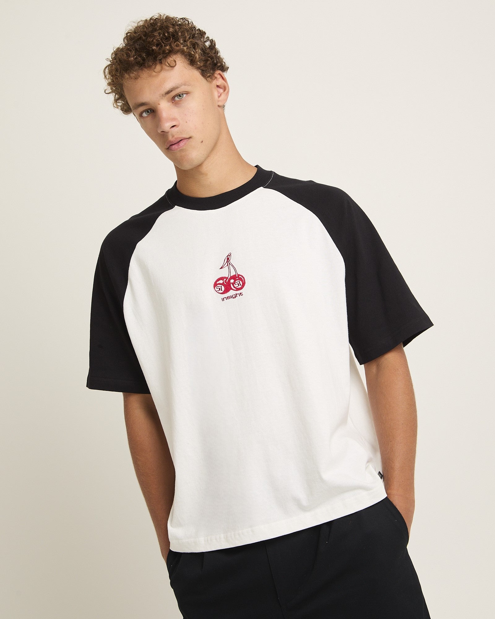 Cherries Raglan Cropped T-Shirt – General Pants Co.