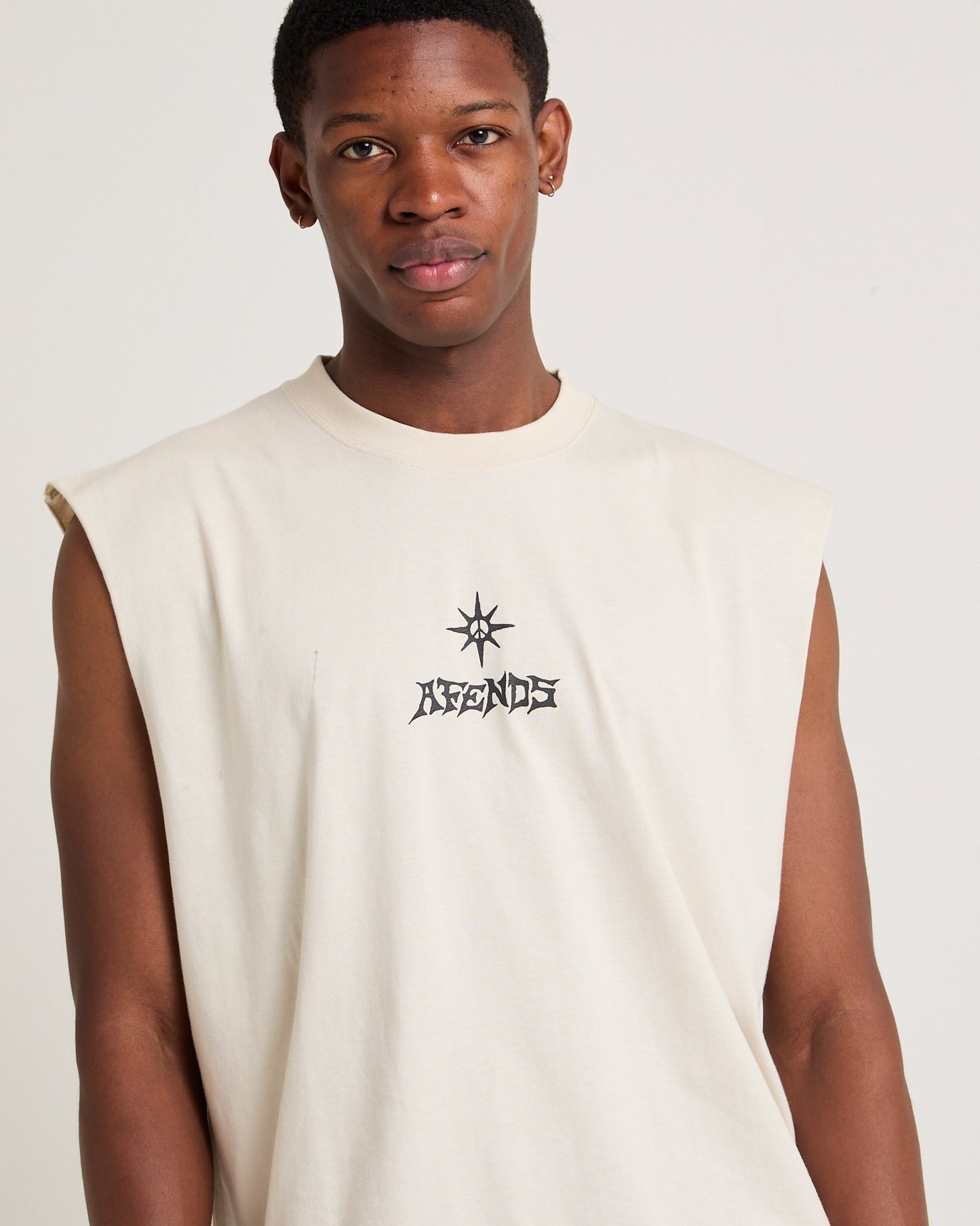 Peace Out Short Sleeveless T-Shirt