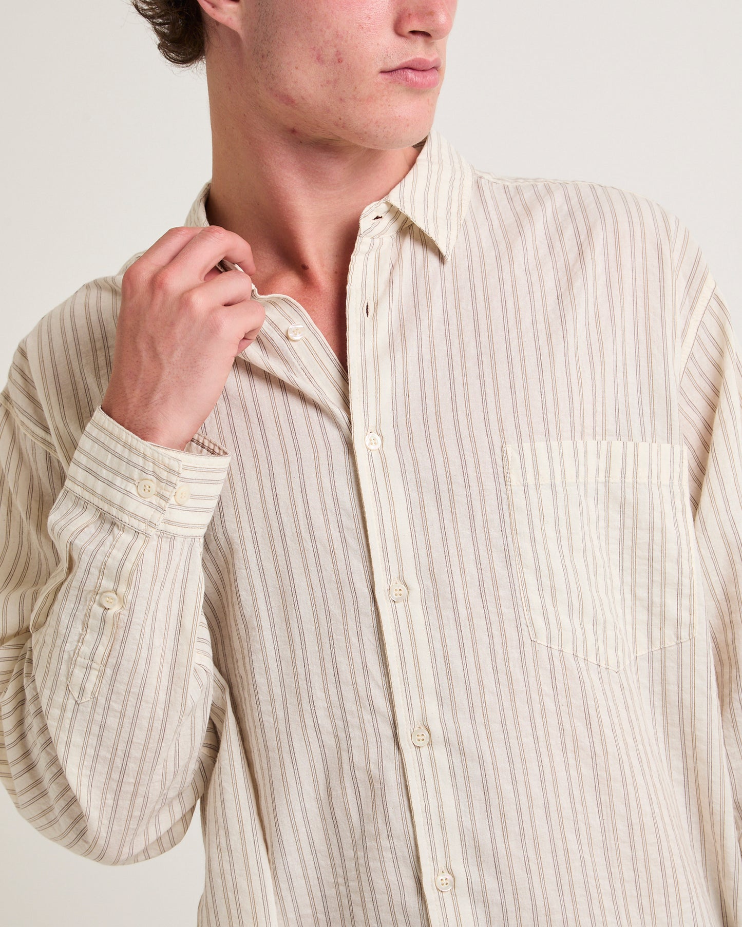 Murphy Stripe Long Sleeve Shirt
