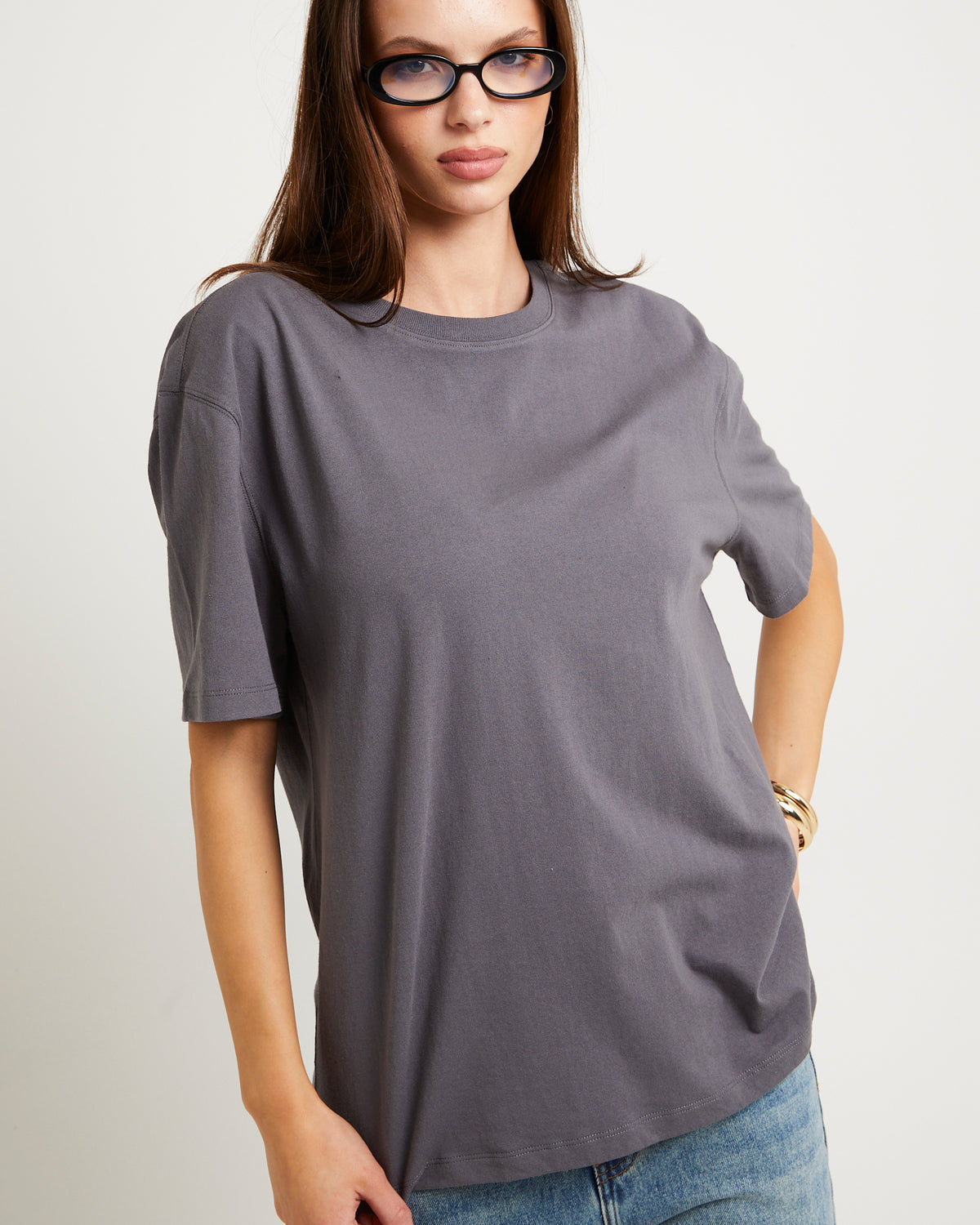Oversized T-Shirt PEWTER