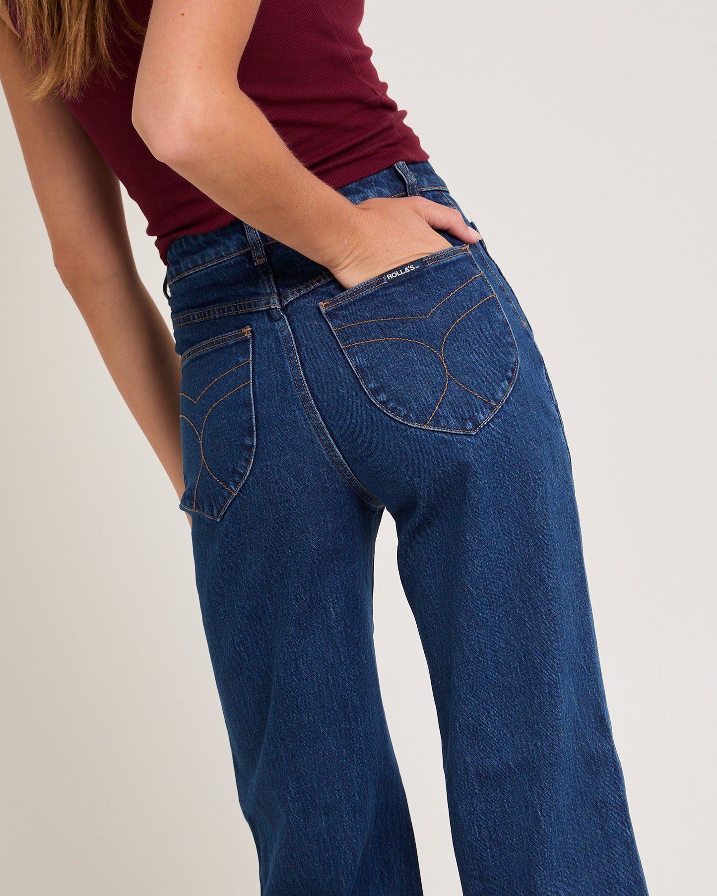 Sailor Denim Jeans Long Eco Ruby