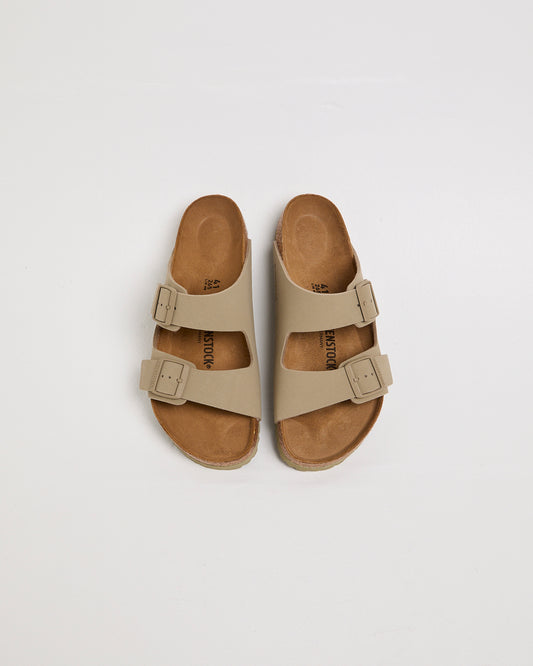 Arizona Faded Khaki Birko-Flor Sandals KHAKI