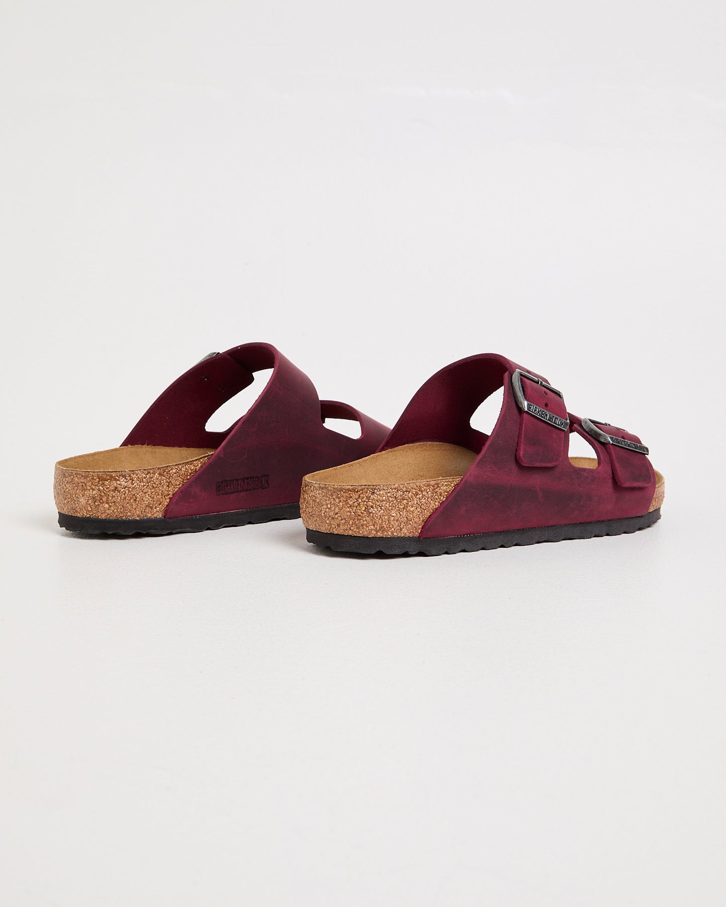 Arizona Oiled Leather Sandals Zinfandel