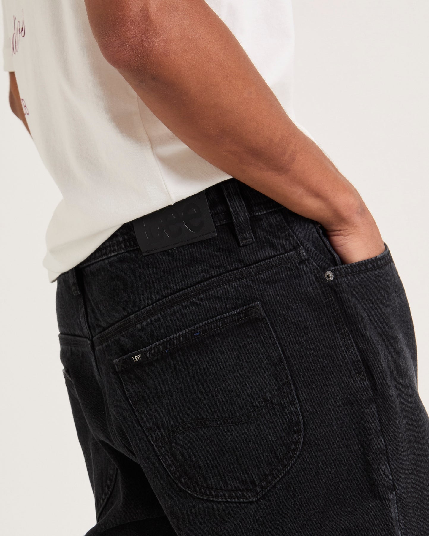 L-Four Baggy Denim Jeans Cinder