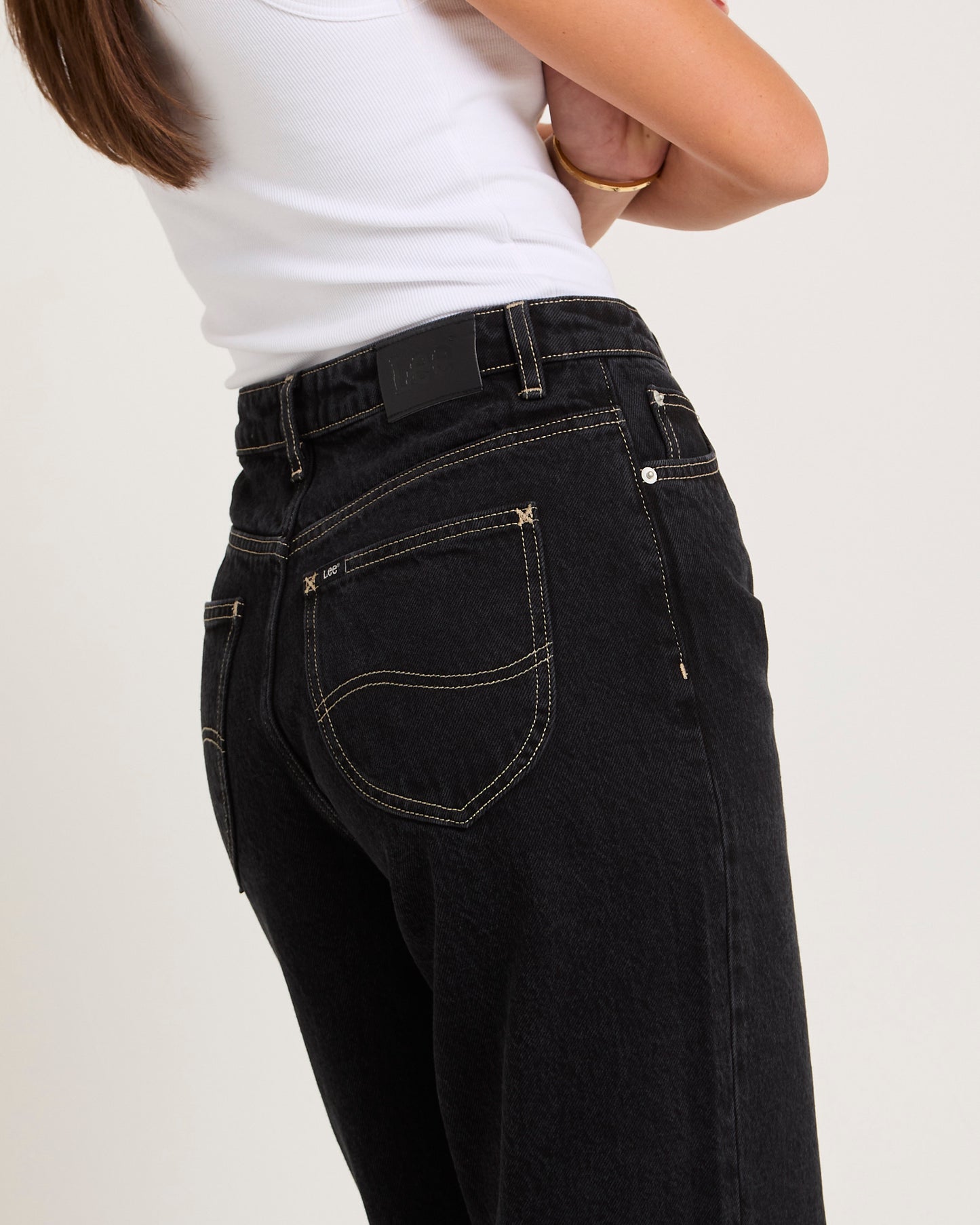 High Baggy Denim Jeans