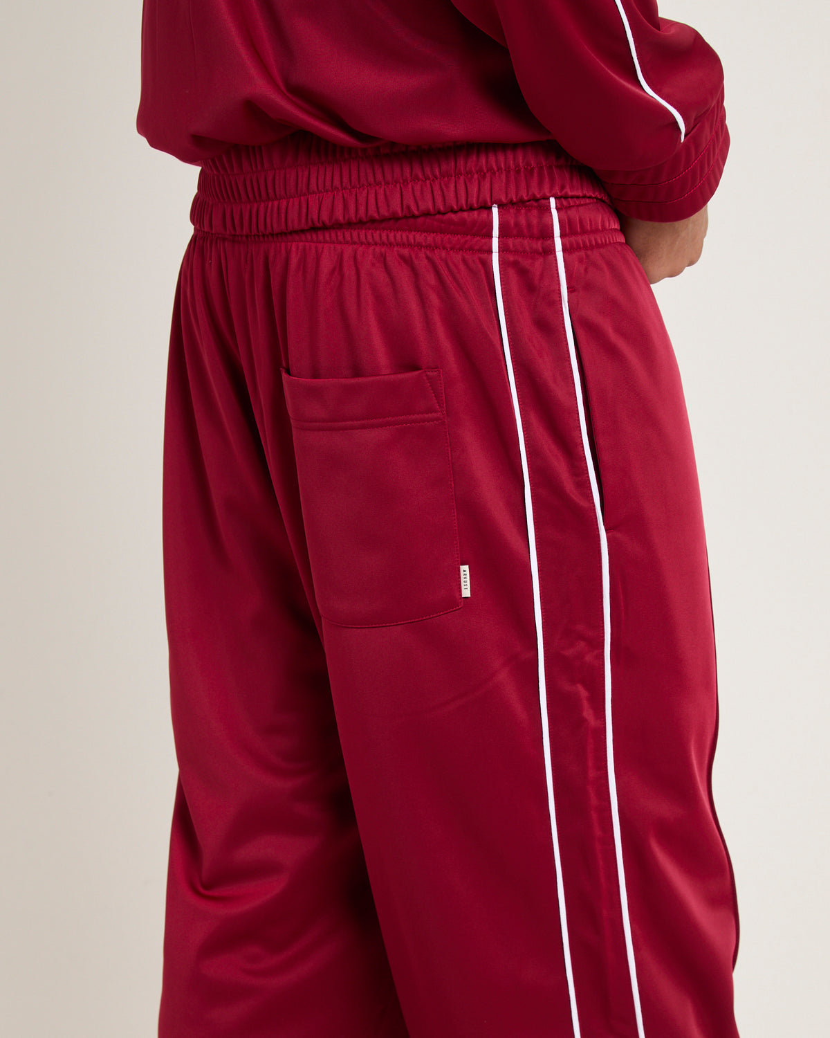 Script Tricot Track Pants WINE