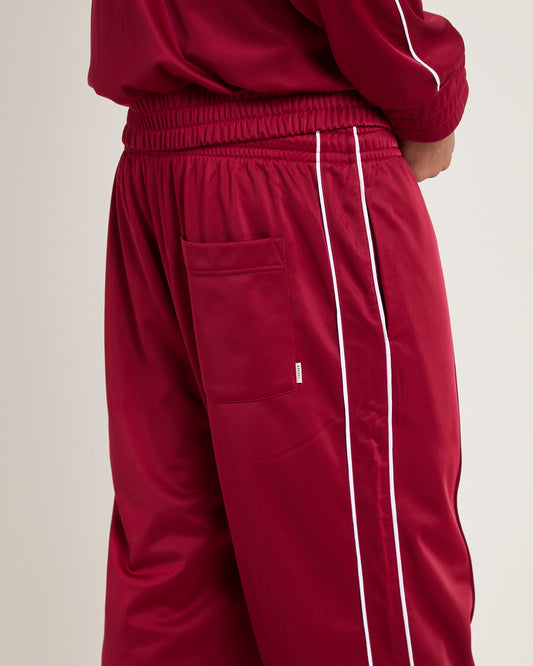 Script Tricot Track Pants WINE