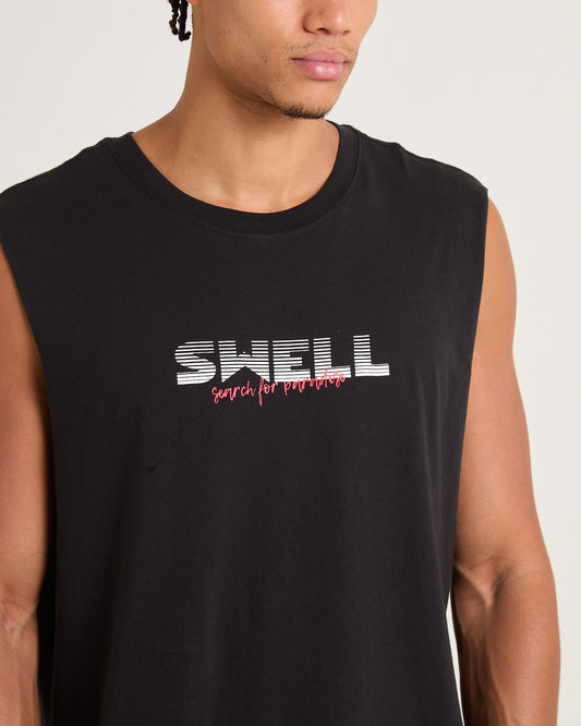 Quest Muscle Tank Top BLACK