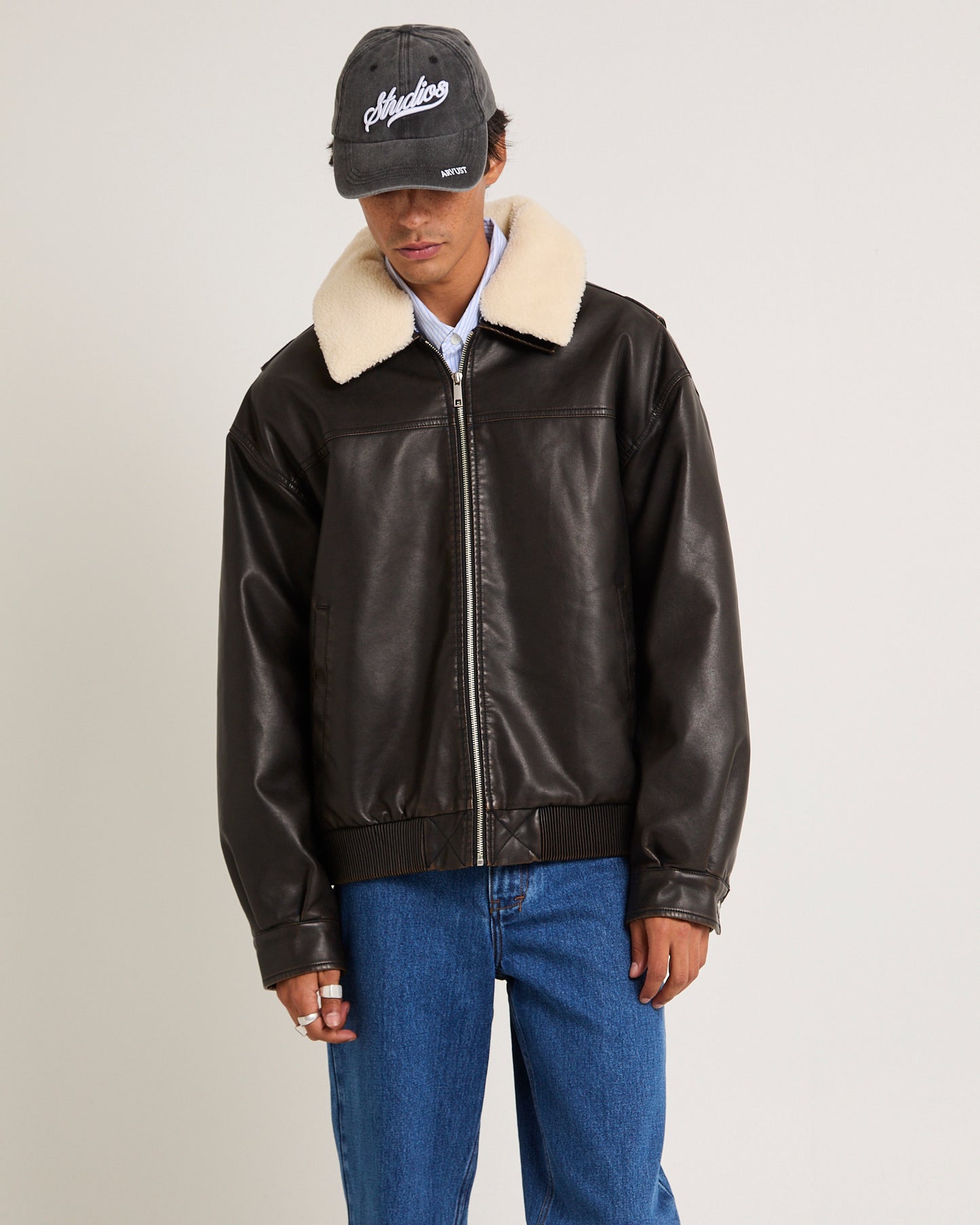 Aviator Leather Jacket