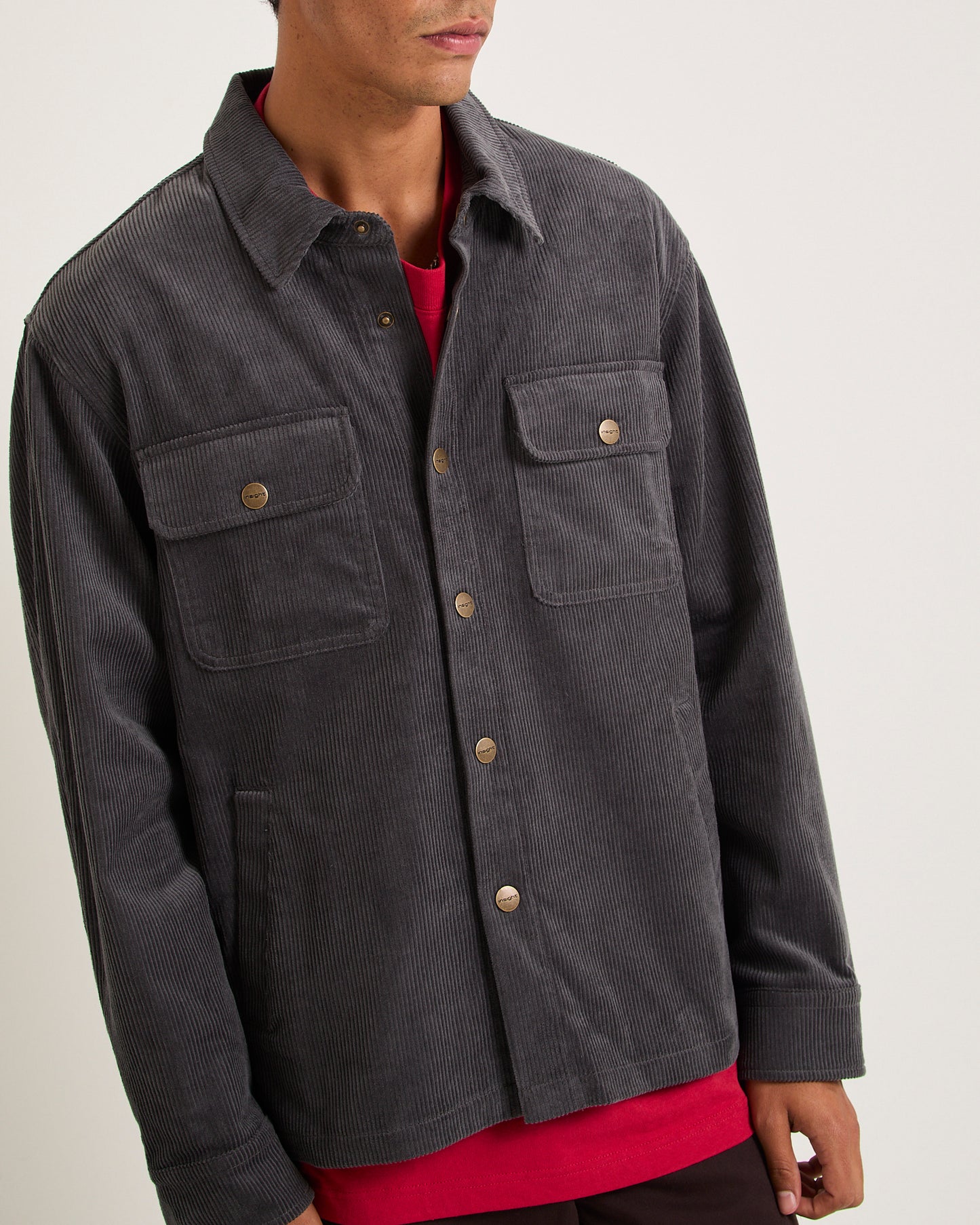 Conditions Corduroy Long Sleeve Overshirt