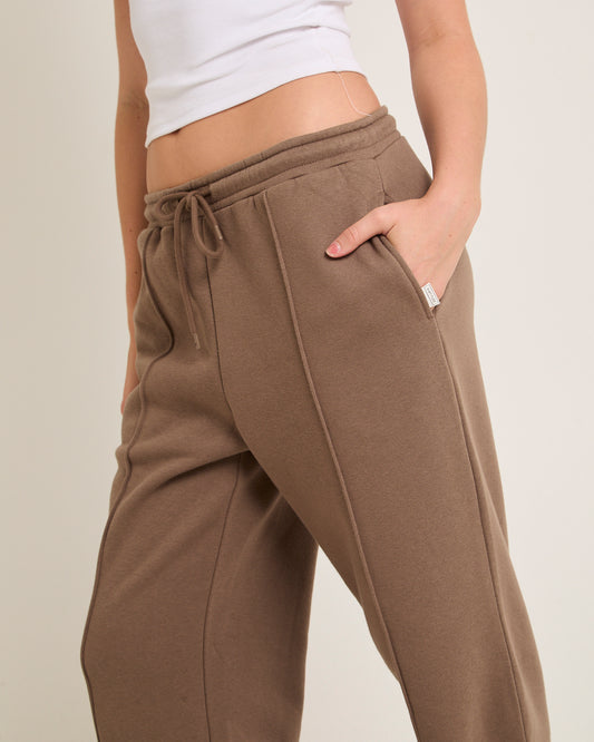 Subtitled Baggy Track Pants TAUPE