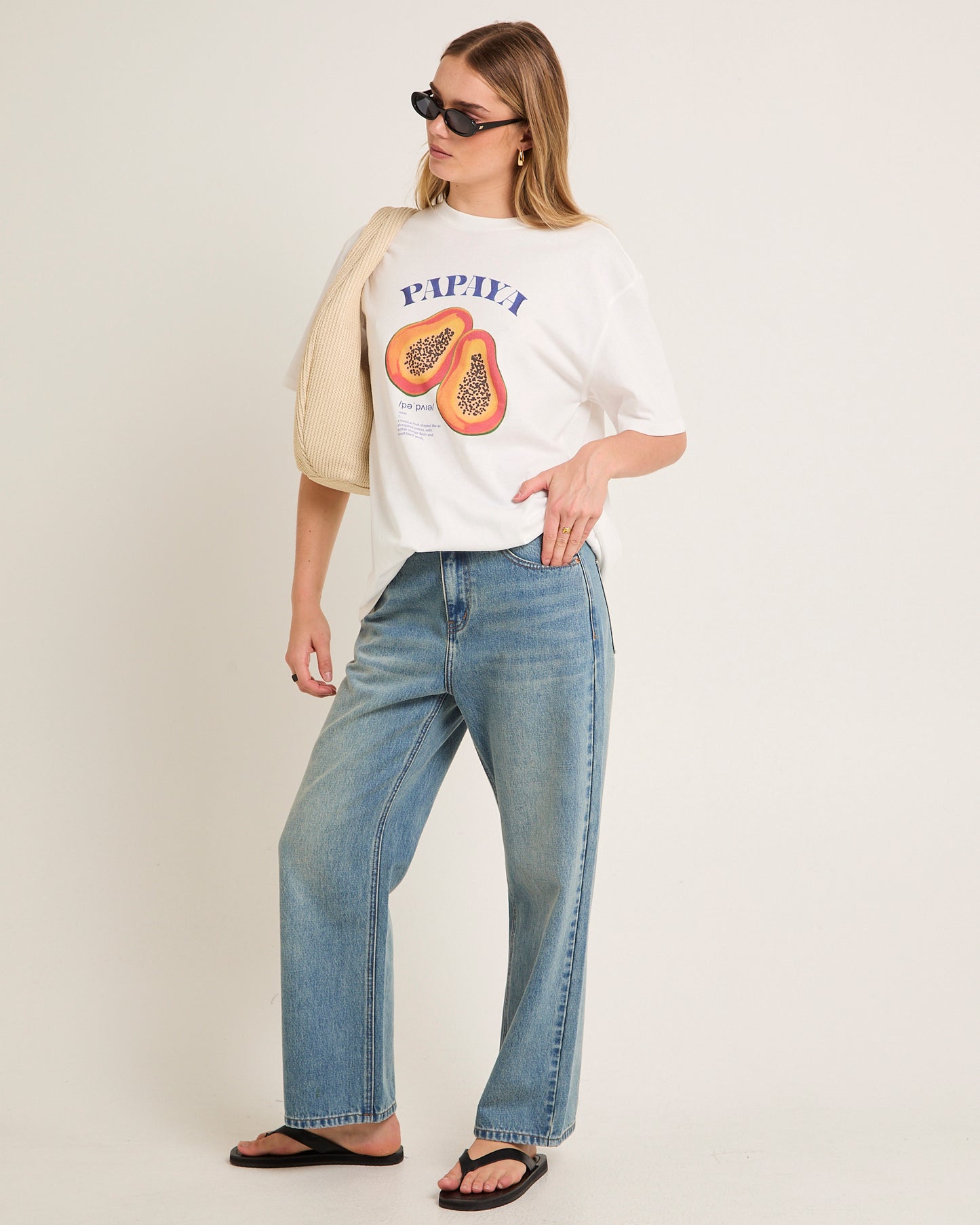 Papaya Oversized T-Shirt