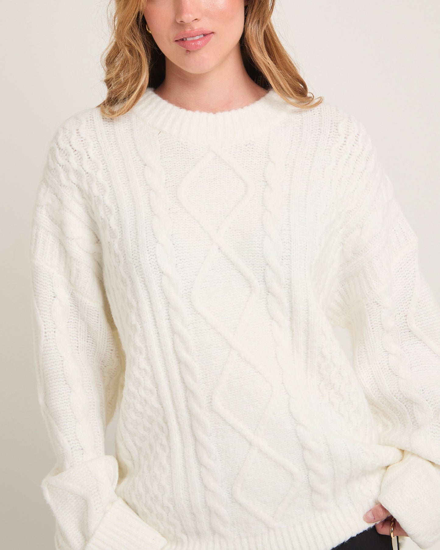 Clara Cable Knit Sweater