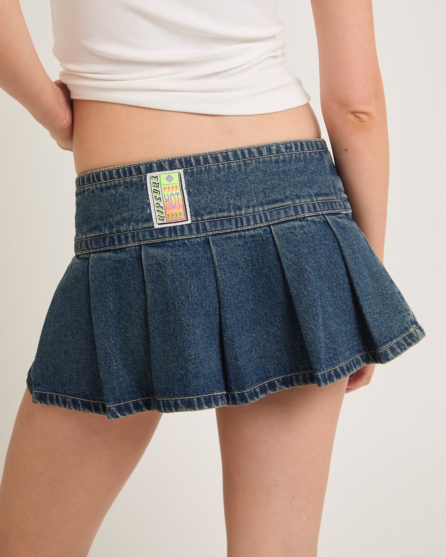 Rip Curl 99 Low Pleated Skirt Zola