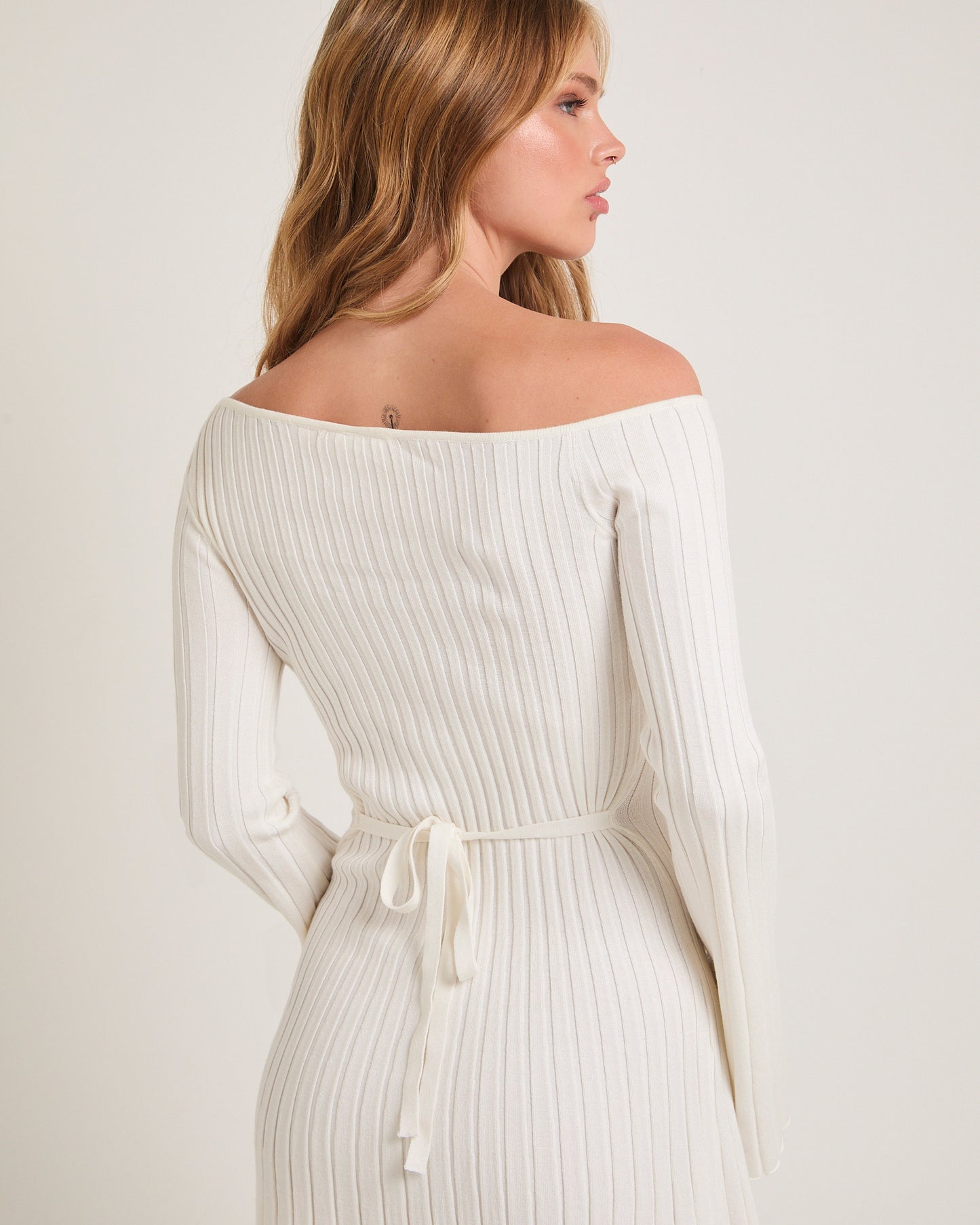 Remi Ribbed One Shoulder Mini Dress