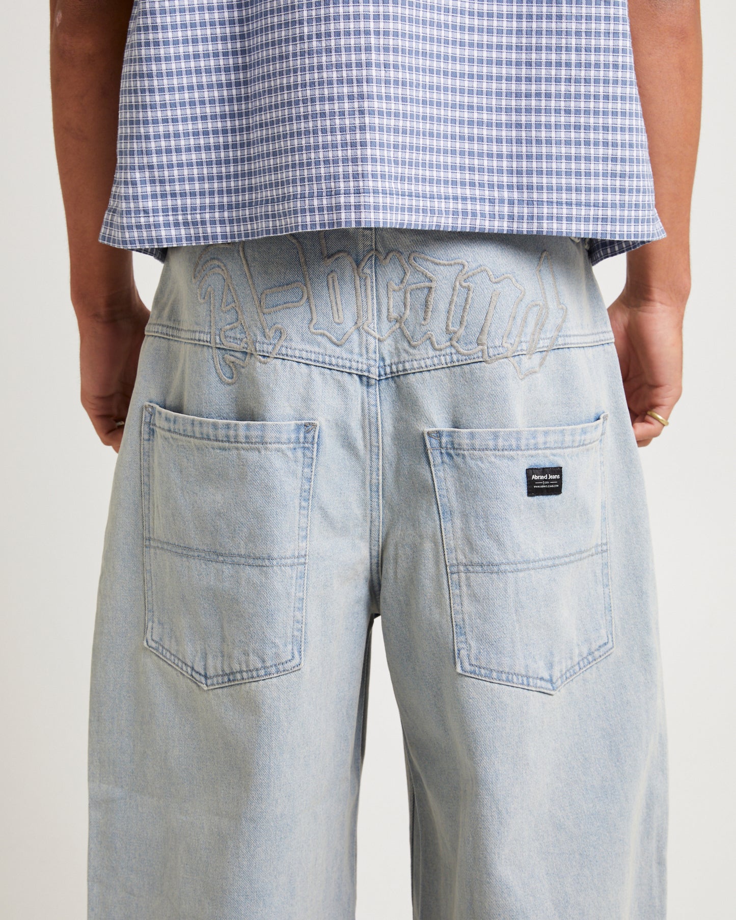 A7 Mega Baggy Denim Jeans Wayne