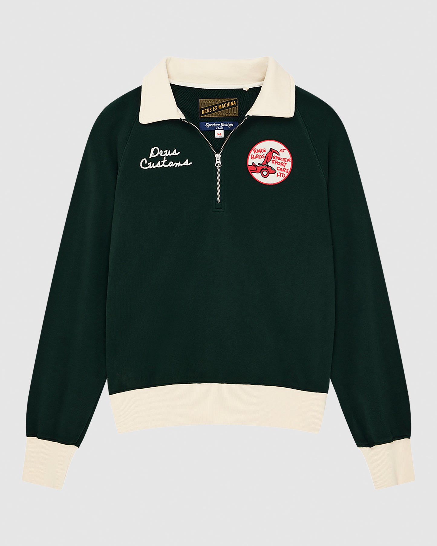 Specter Quarter Zip Polo Sweatshirt