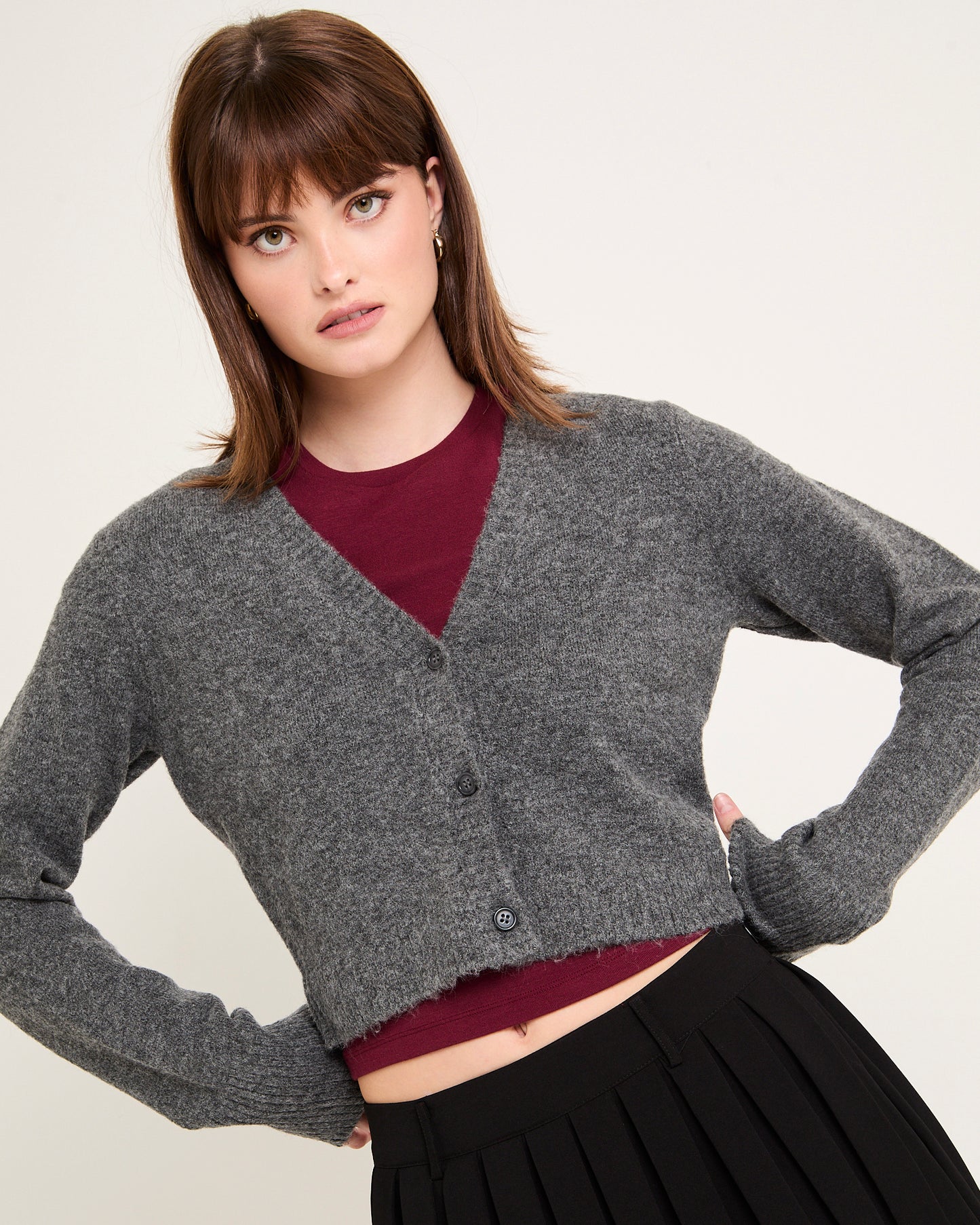 Amber Cropped Cardigan