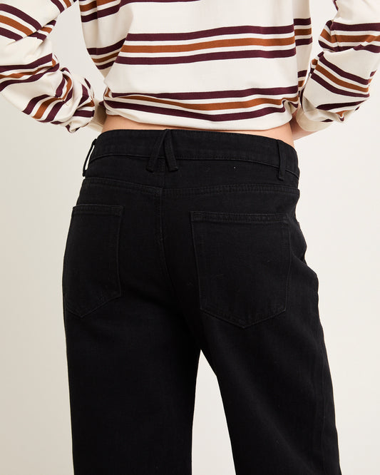 Top Model Denim Jeans BLACK