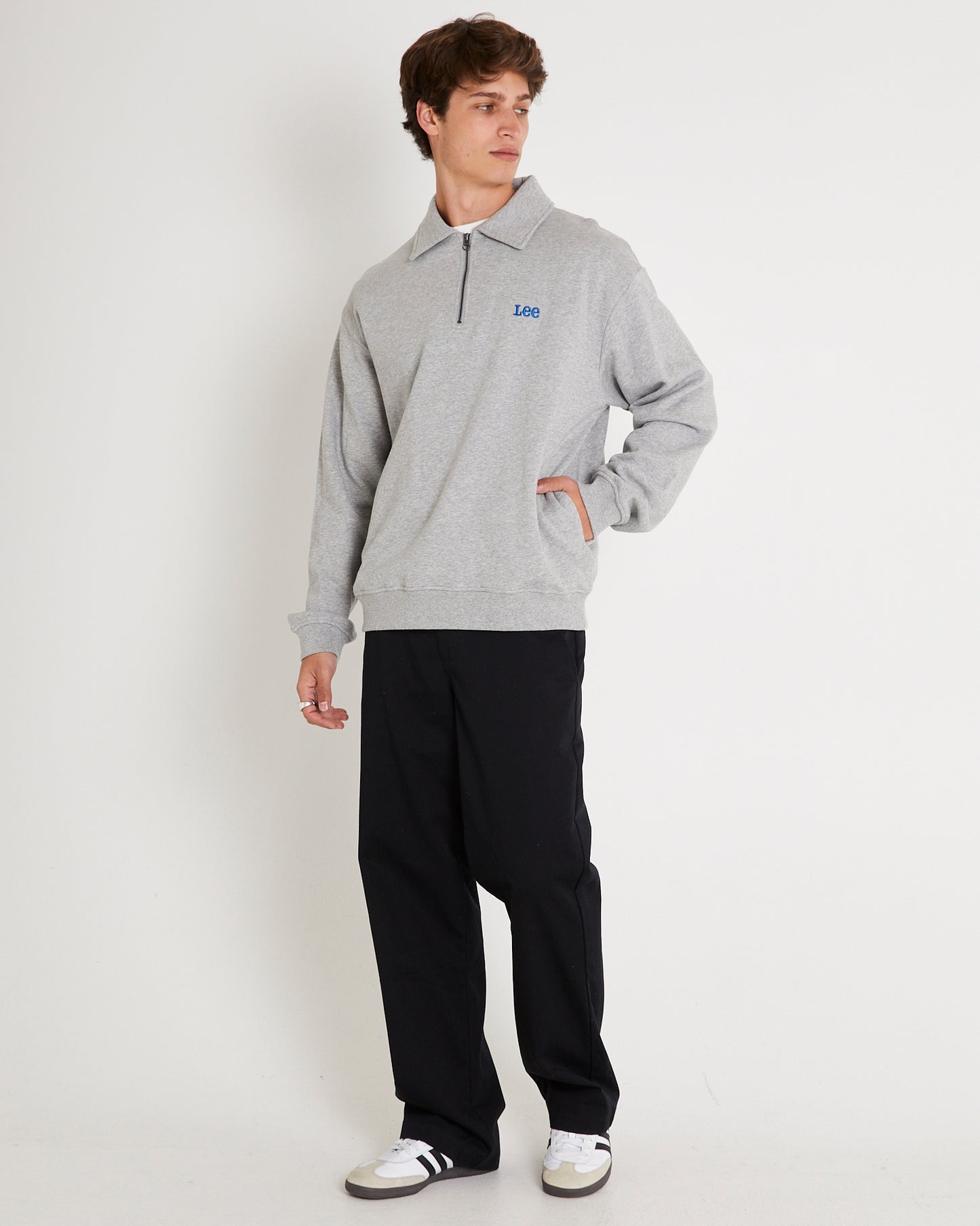 Collar Fleece Sweat