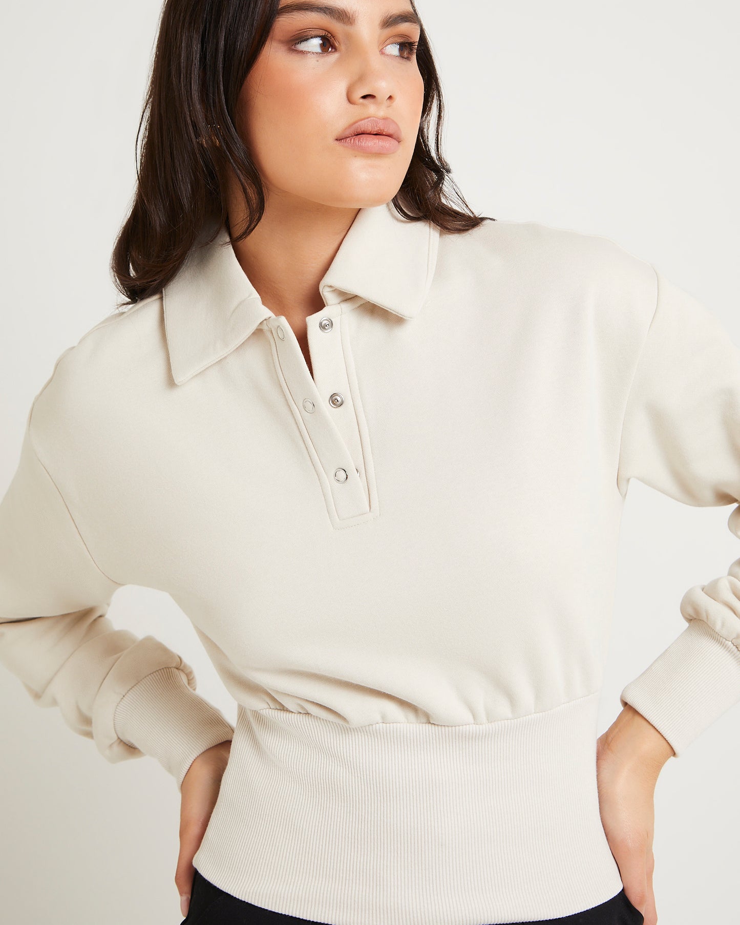 Tori Fleece Button Up