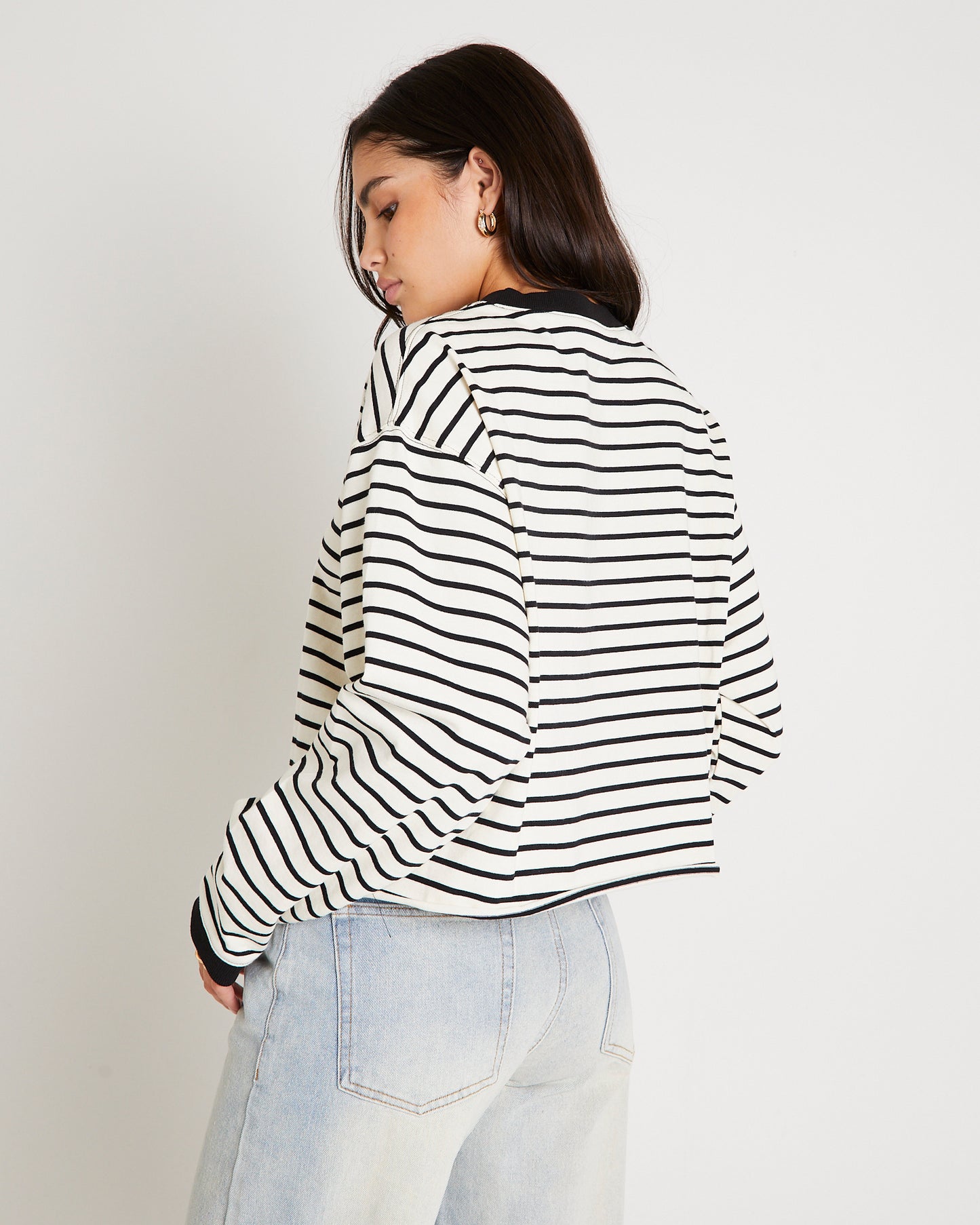 Long Sleeve Stripe Top