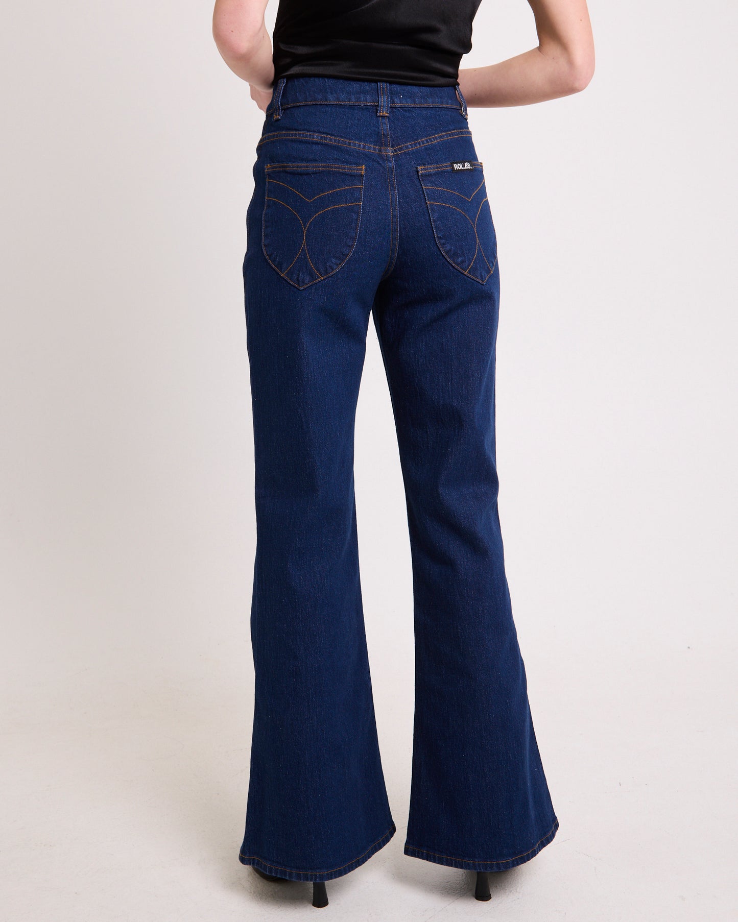 Eastcoast Flare Denim Jeans Celeste Riley Blue