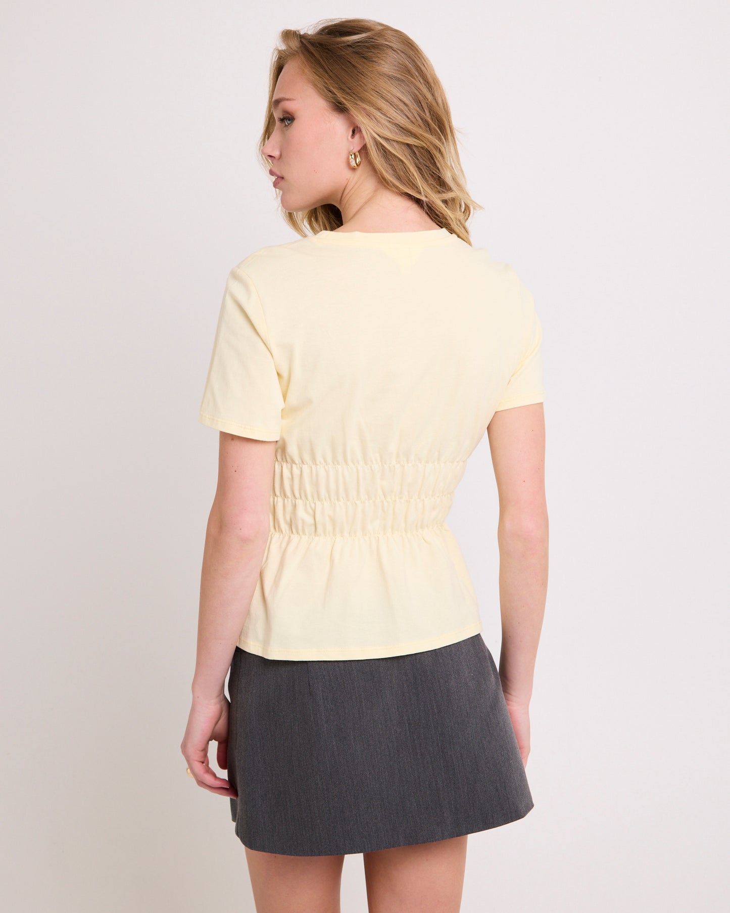 Ross Gathered T-Shirt