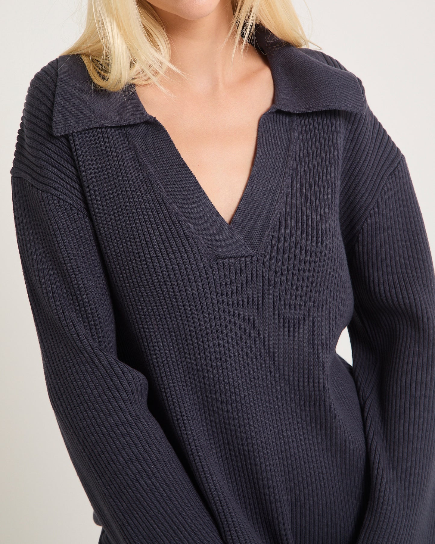 Stella Ribbed Knit Sweater
