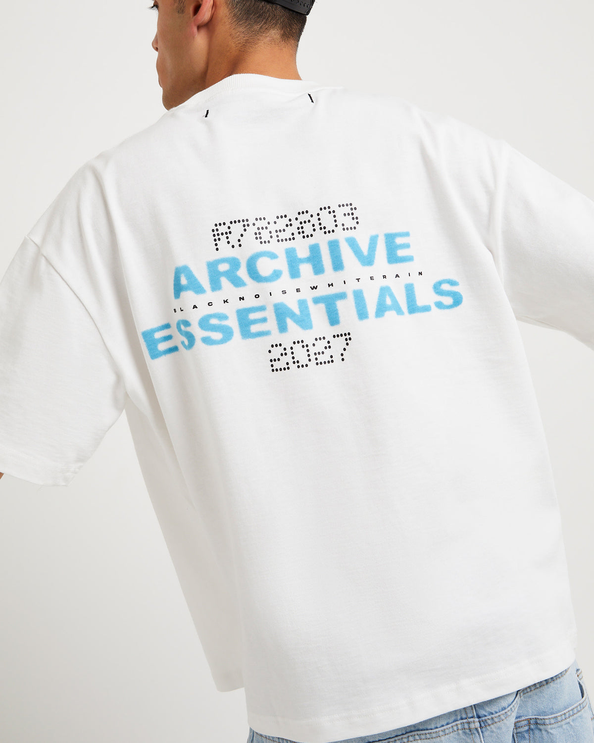 Essentials Cropped T-Shirt WHITE