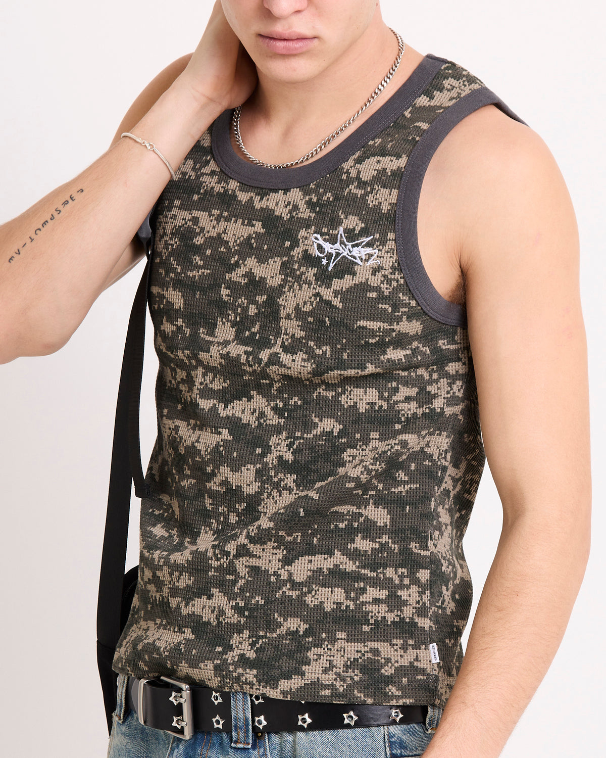 Starboy Camo Waffle Singlet