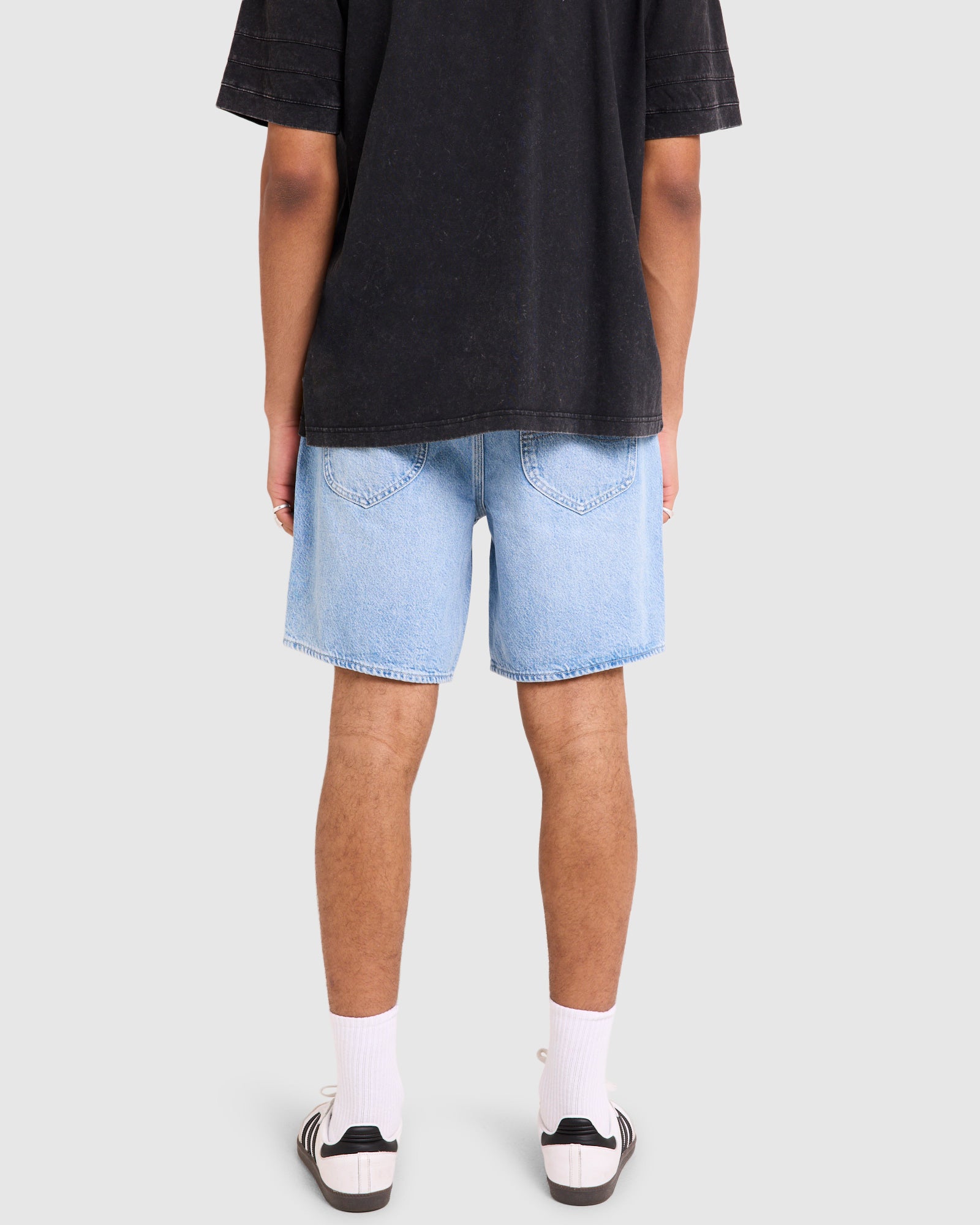 L-Four Baggy Denim Shorts – General Pants Co.