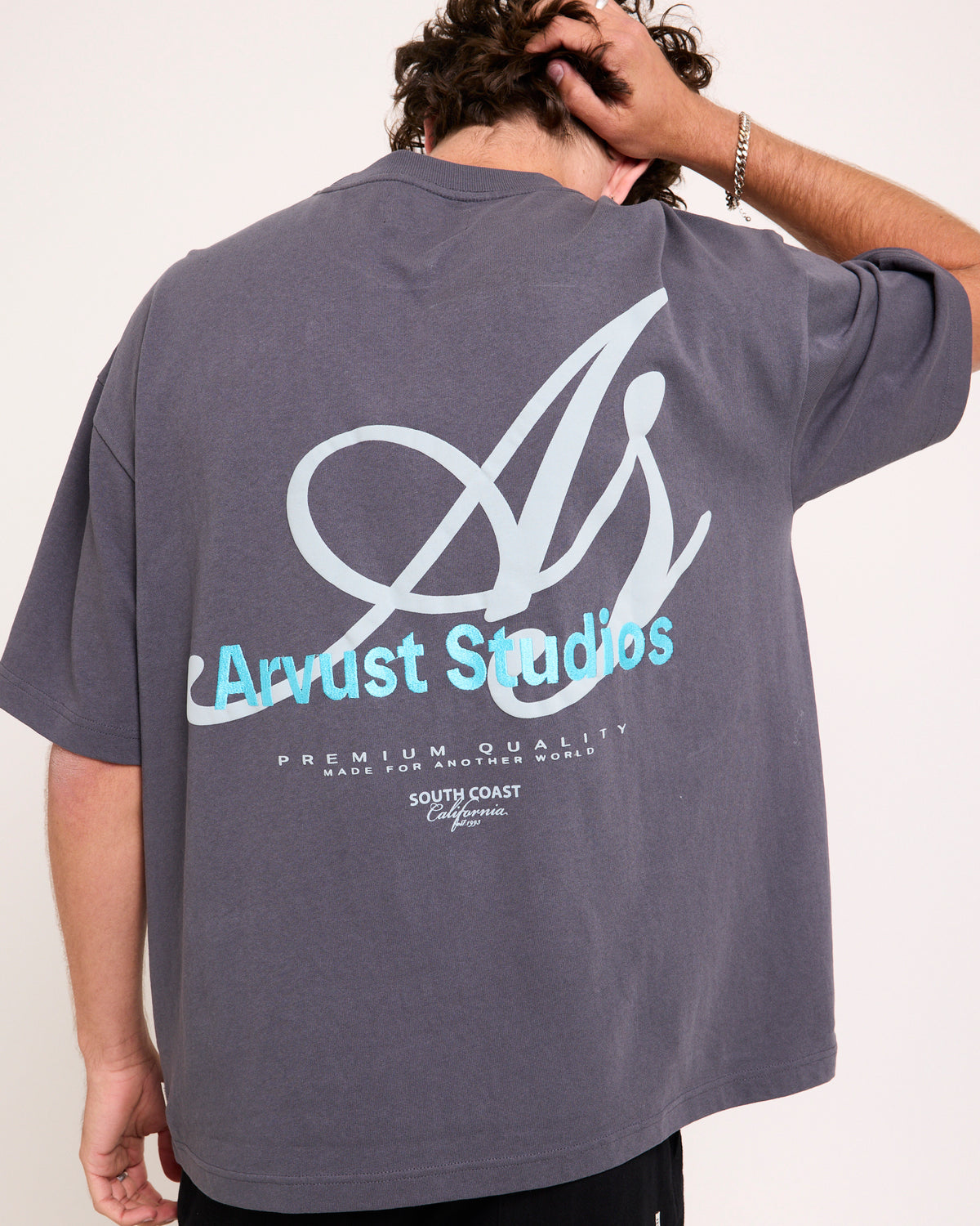 Studio Cropped T-Shirt GREY