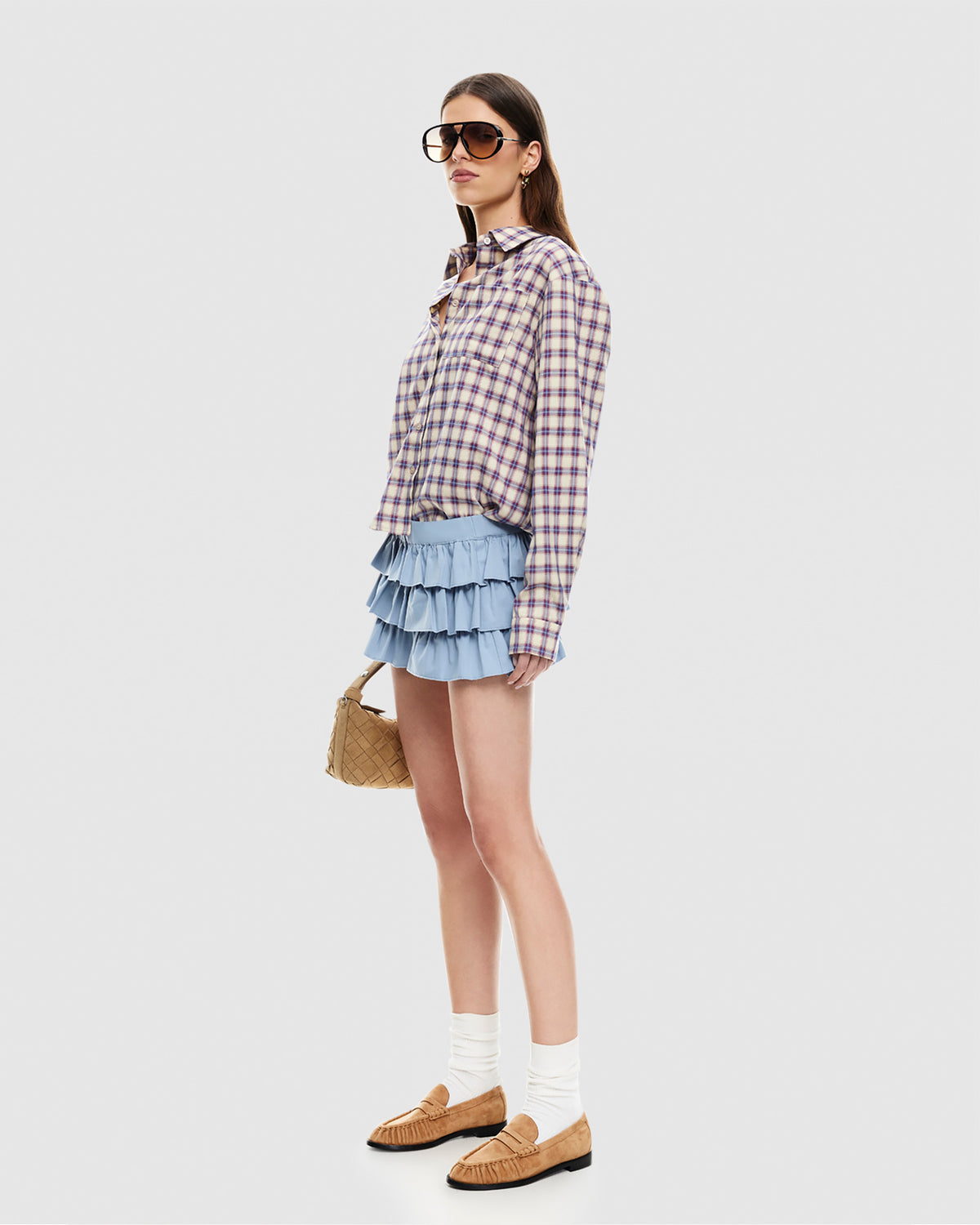Solstice Mini Skort SLATE BLUE