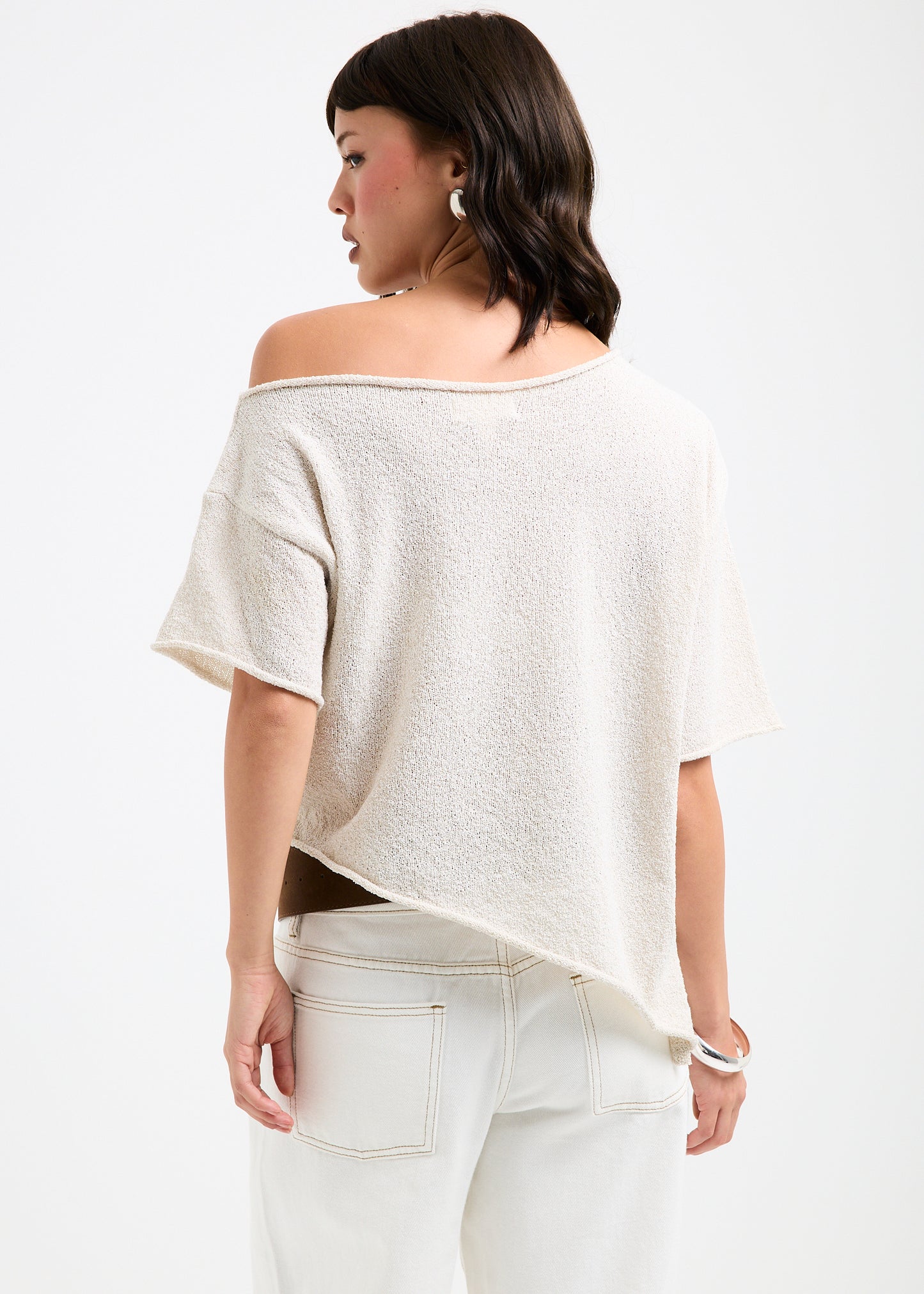 Asymmetric Knit Top