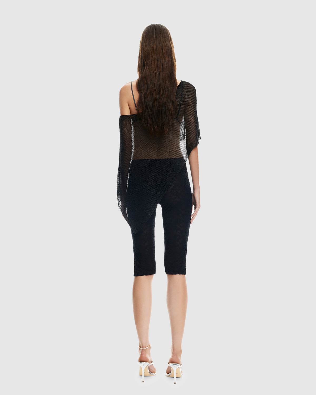 Luminous Poncho BLACK