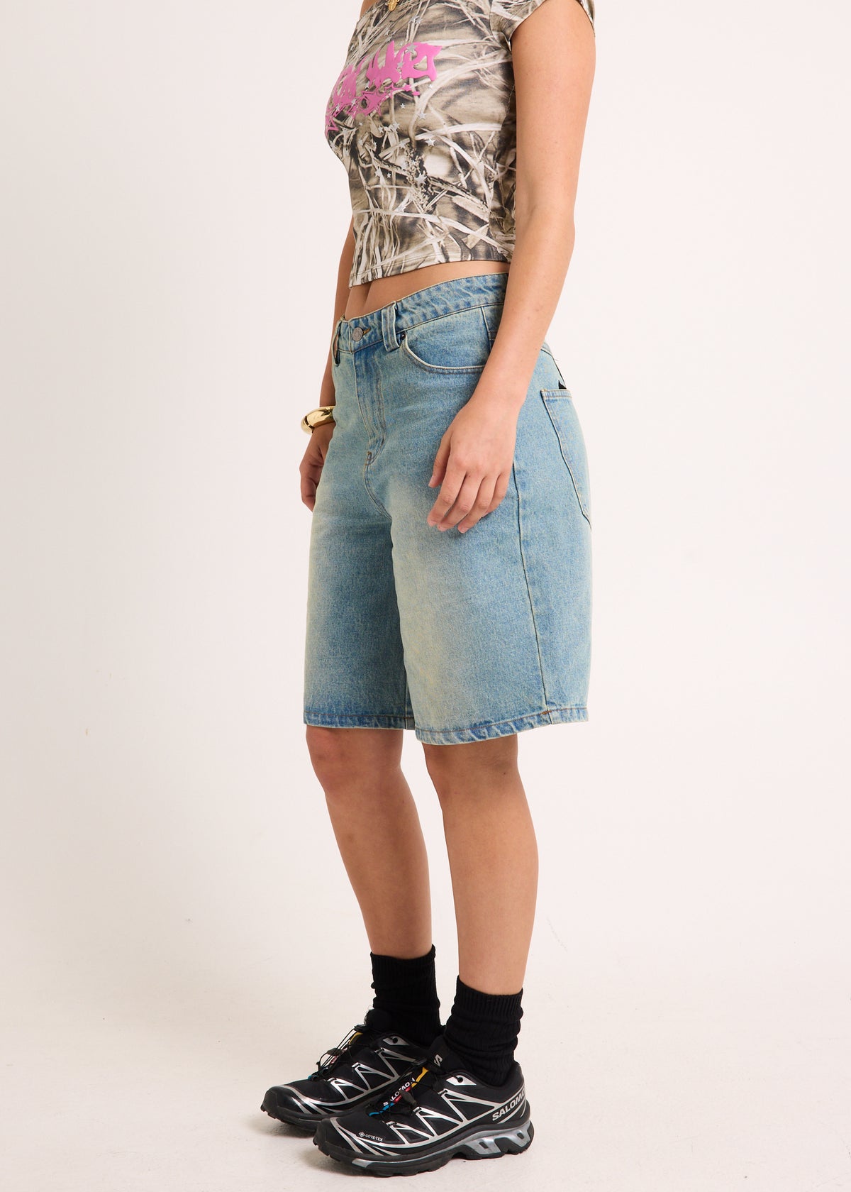 Isla Long Jorts GREY