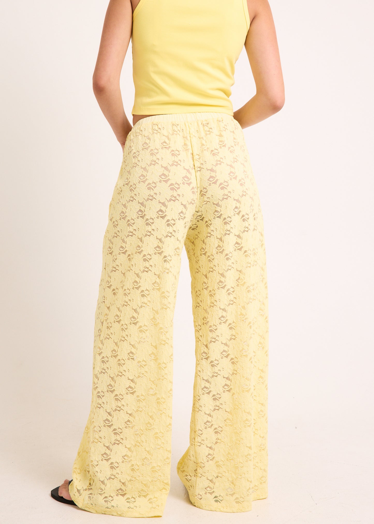 Jasmine Lace Relaxed Pants