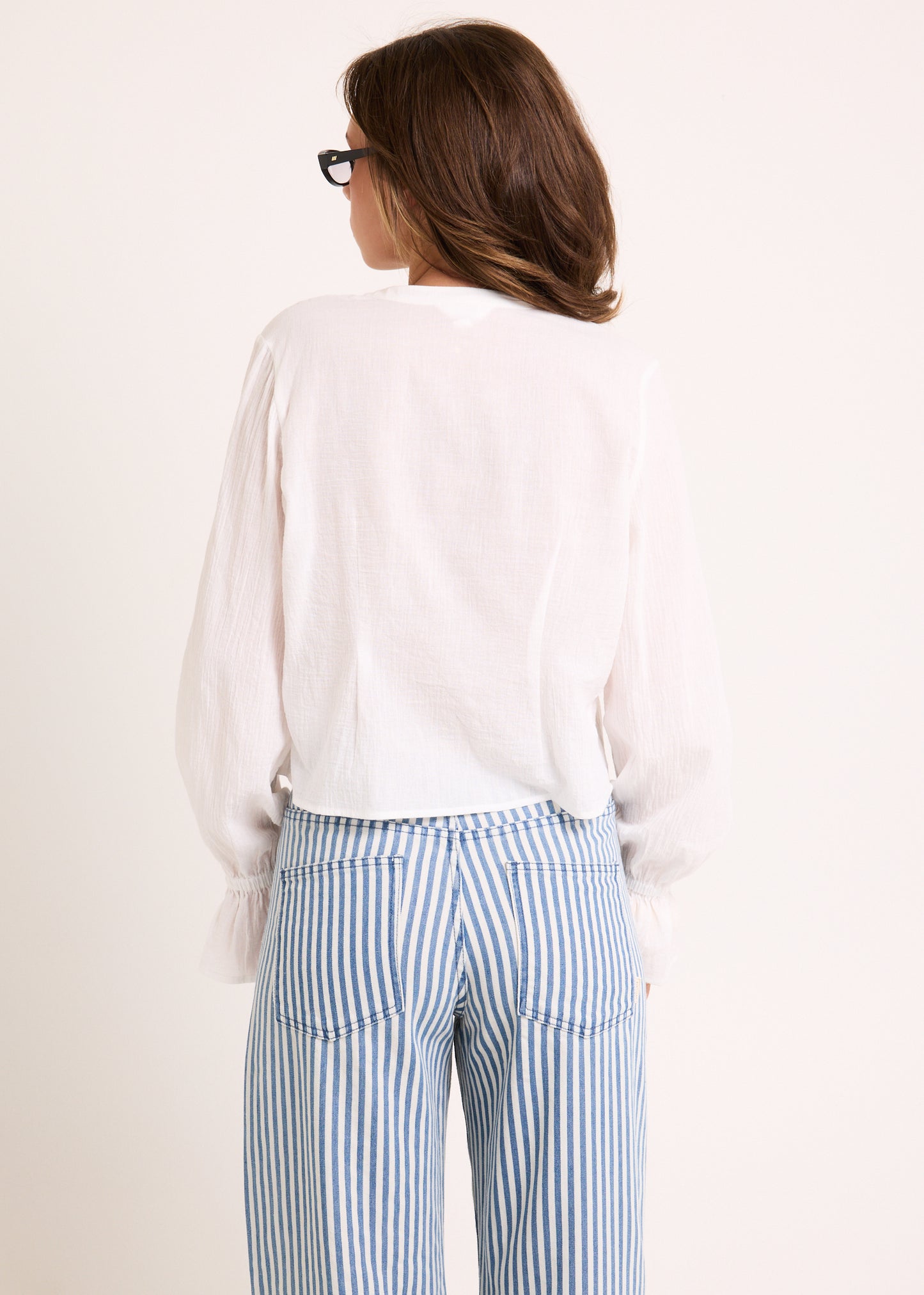 Minerva Frilled Long Sleeve Shirt